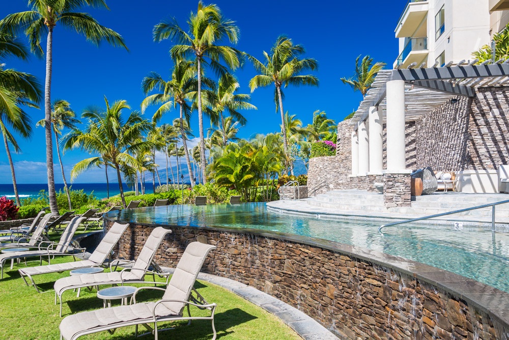 Kapalua Vacation Rentals, Ocean Dreams Villa 2203 at Montage Kapalua Bay* - Montage Kapalua Bay Beach Club Pool & Bar For All Guests