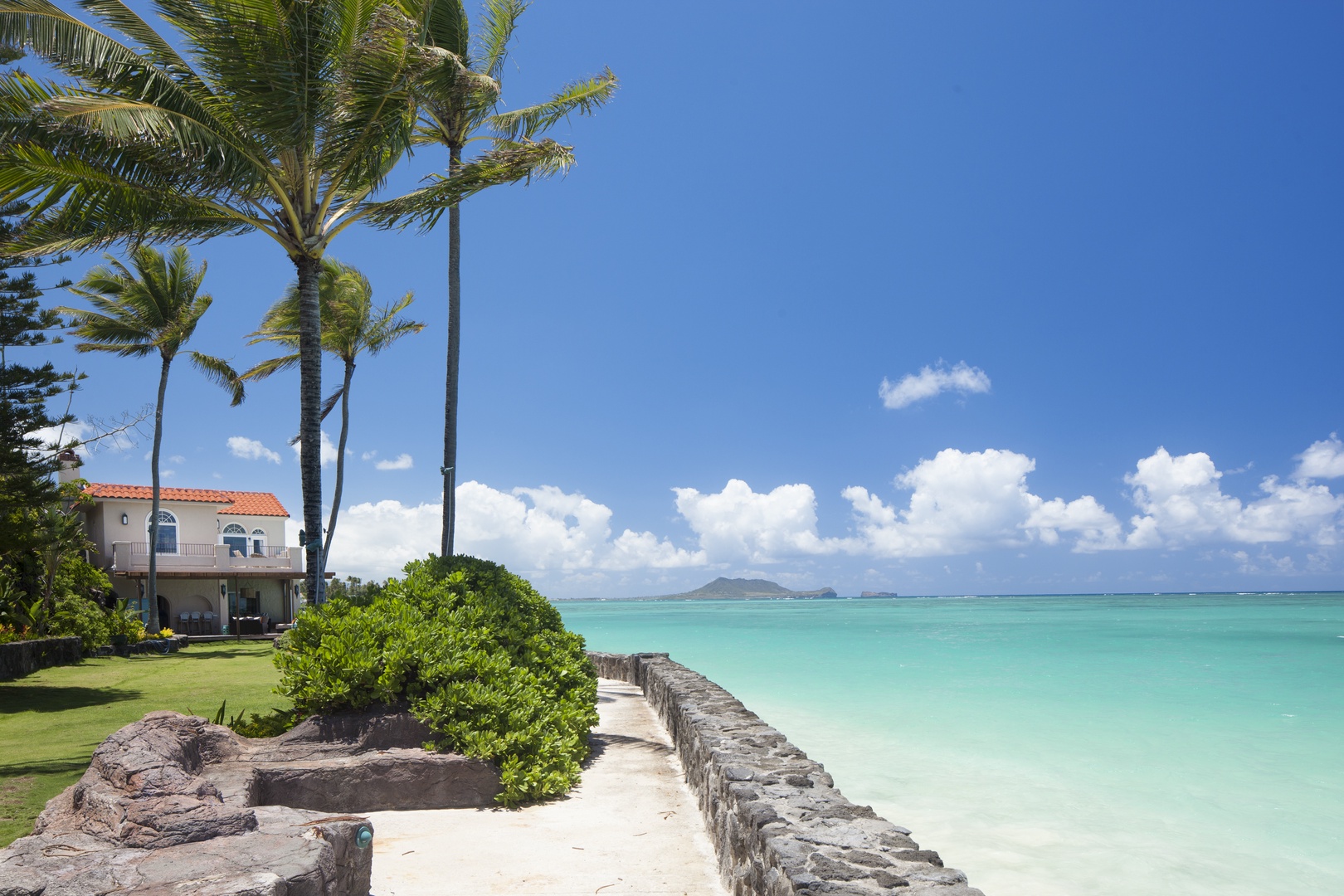 Kailua Vacation Rentals, The Villa at Wailea Point* - Enjoy your morning walk here along the ocean.
