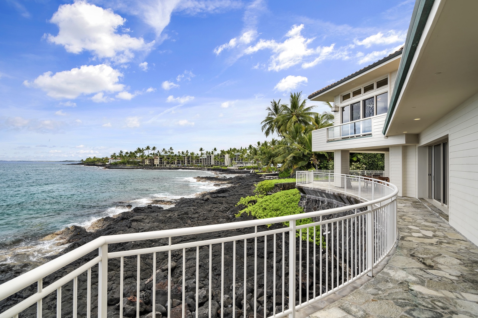 Kailua Kona Vacation Rentals, Ali'i Point #12 - Large ocean frontage allows for multiple vantage points—ideal for whale watching or morning meditation.
