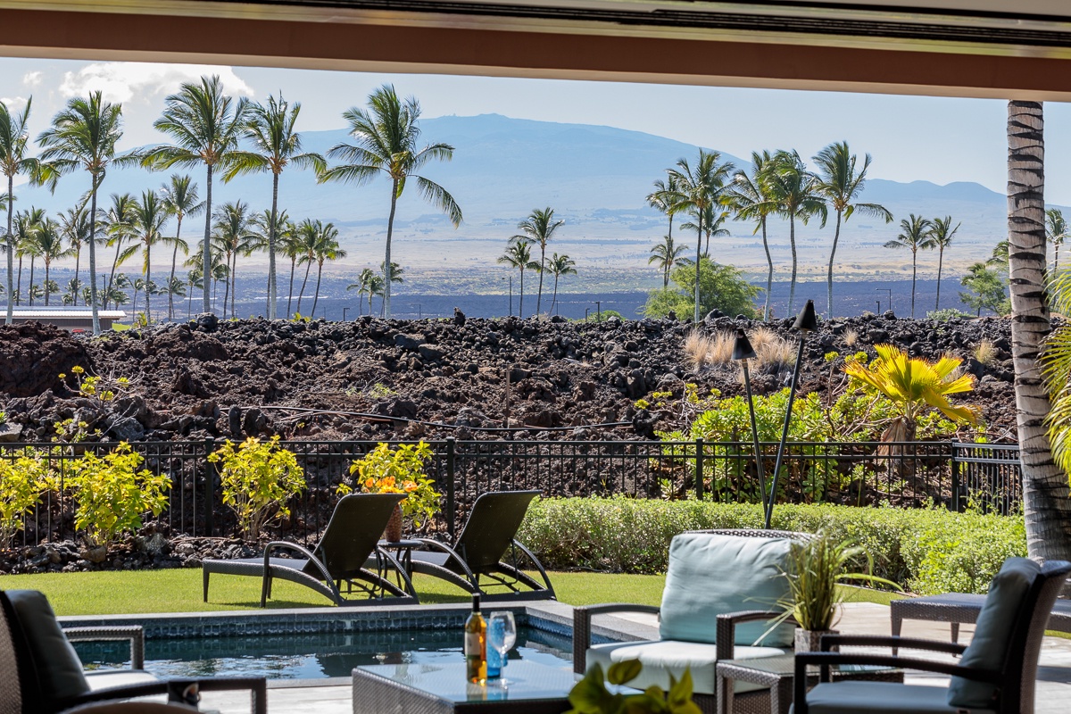 Kamuela Vacation Rentals, Laule'a at the Mauna Lani Resort #11 - Breath-taking lanai views of the majestic Mauna Kea mountain