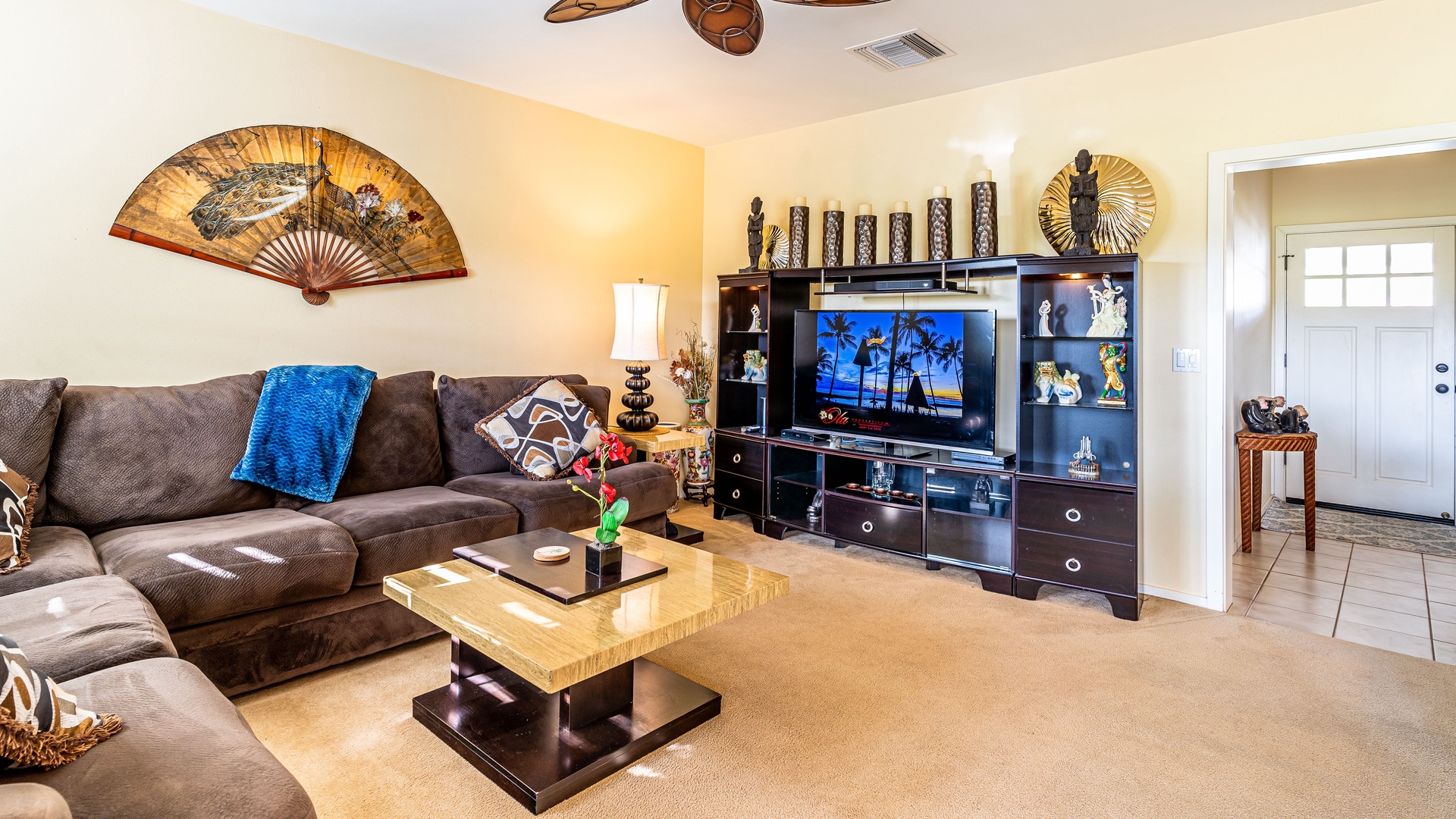 Kapolei Vacation Rentals, Coconut Plantation 1086-4 - Curl up with a book or for movie night in your home away from home.