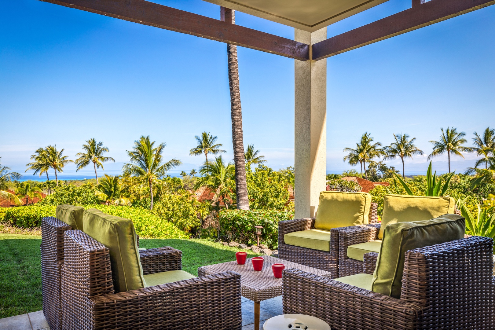 Kailua Kona Vacation Rentals, 3BD Hainoa Villa (2907C) at Four Seasons Resort at Hualalai - Immaculate ground floor villa with sweeping ocean views.