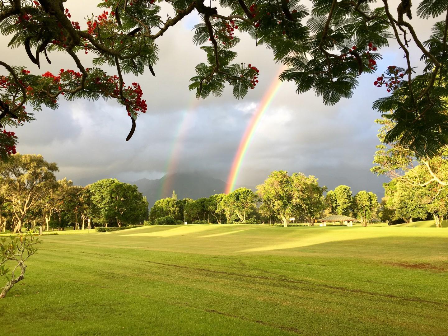 Princeville Vacation Rentals, Mauna Kai 11 - Kauai Rainbow