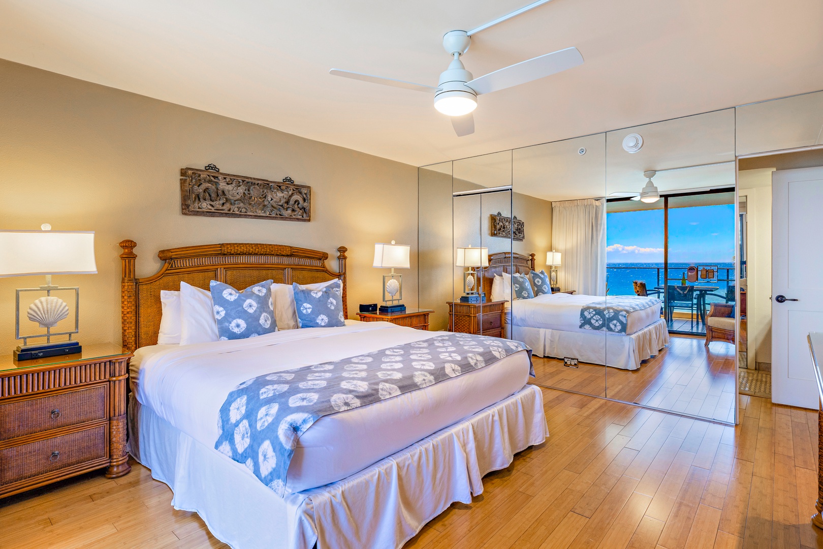 Lahaina Vacation Rentals, Mahana 608 - Wake up to stunning ocean views from the comfort of your king-sized bed.