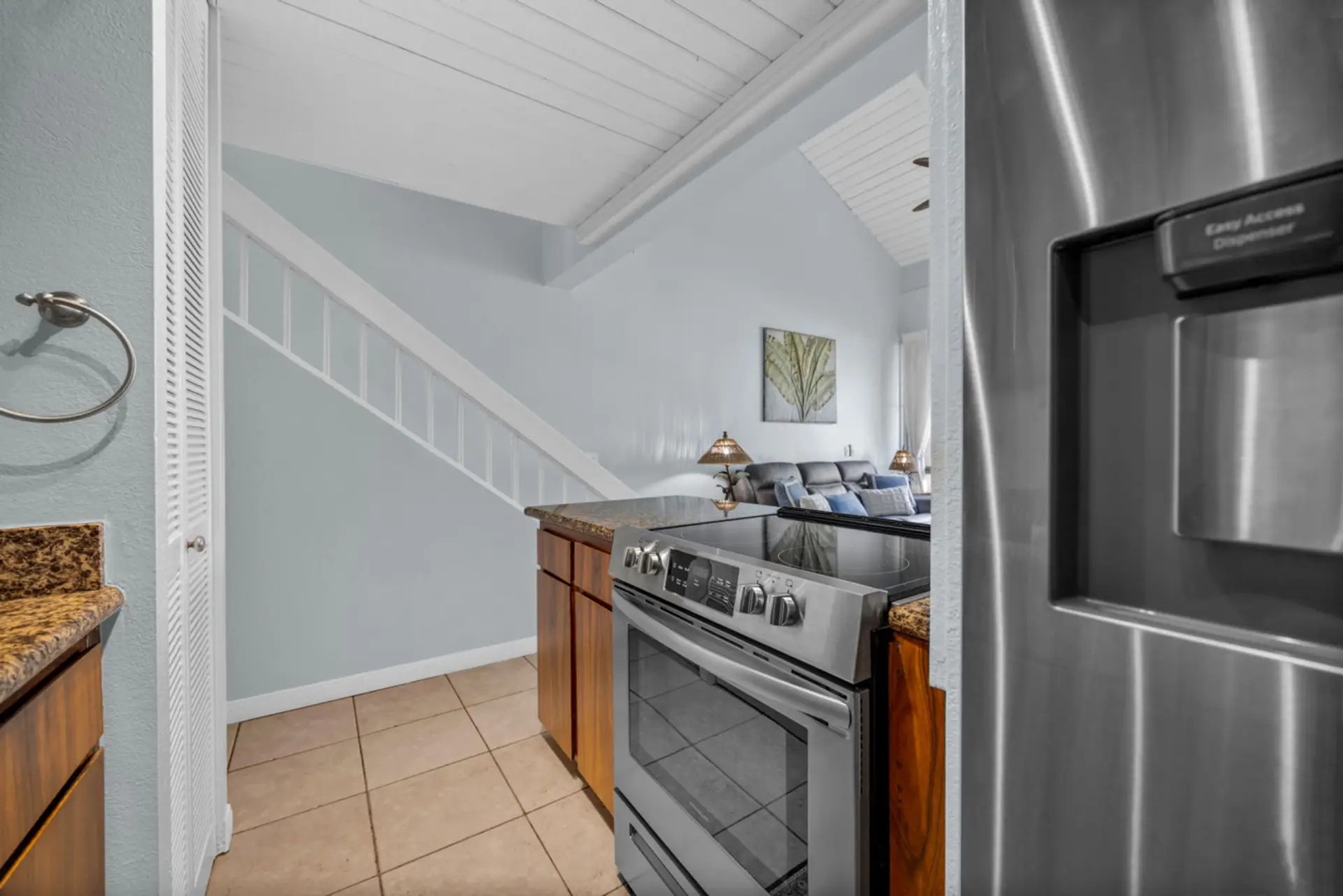 Kihei Vacation Rentals, Maui Vista 2420 - Cook a full dinner at home instead of eating out every night.
