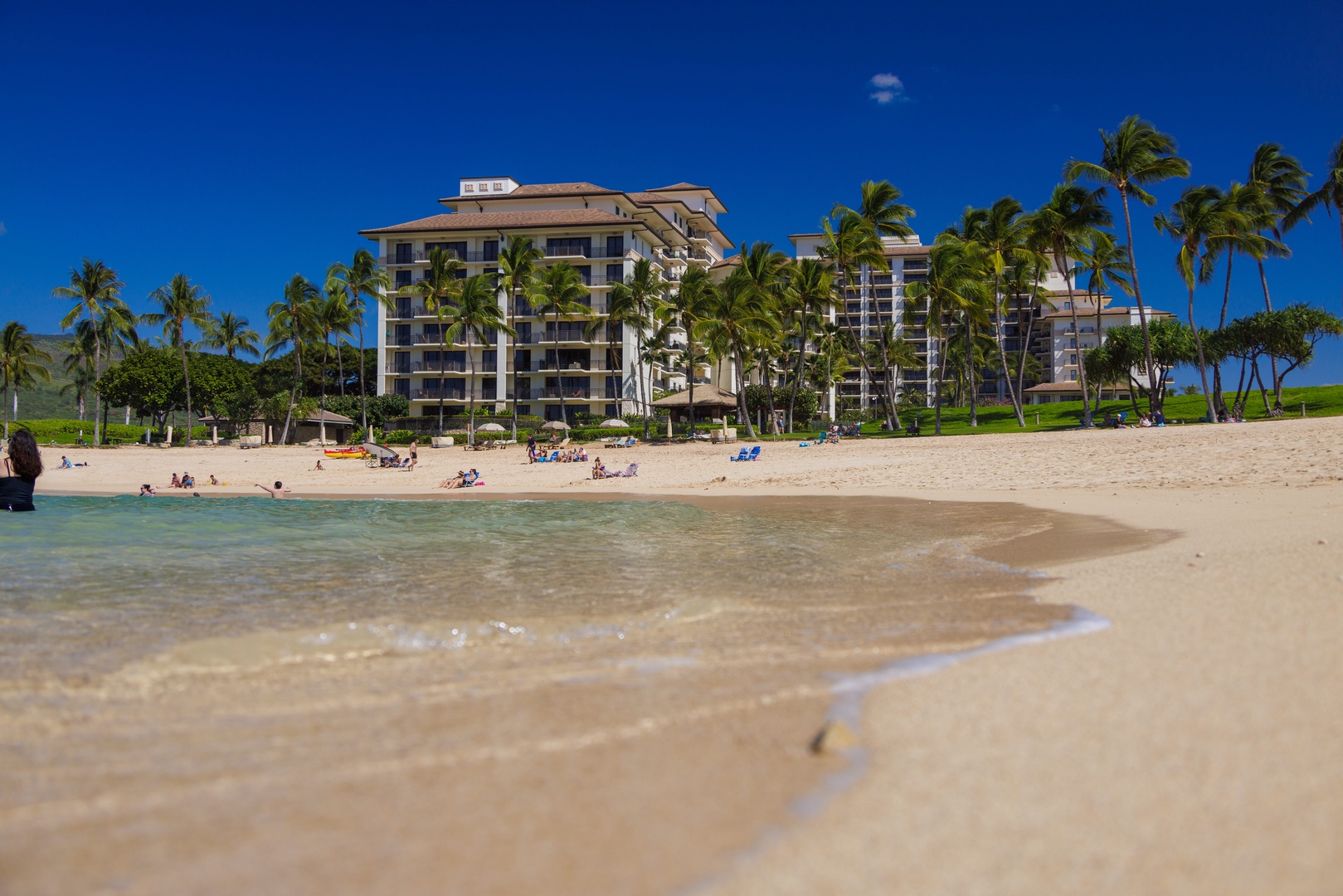 Kapolei Vacation Rentals, Ko Olina Kai 1027A - The private lagoon at Ko Olina is the perfect place for a relaxing afternoon in the sun.