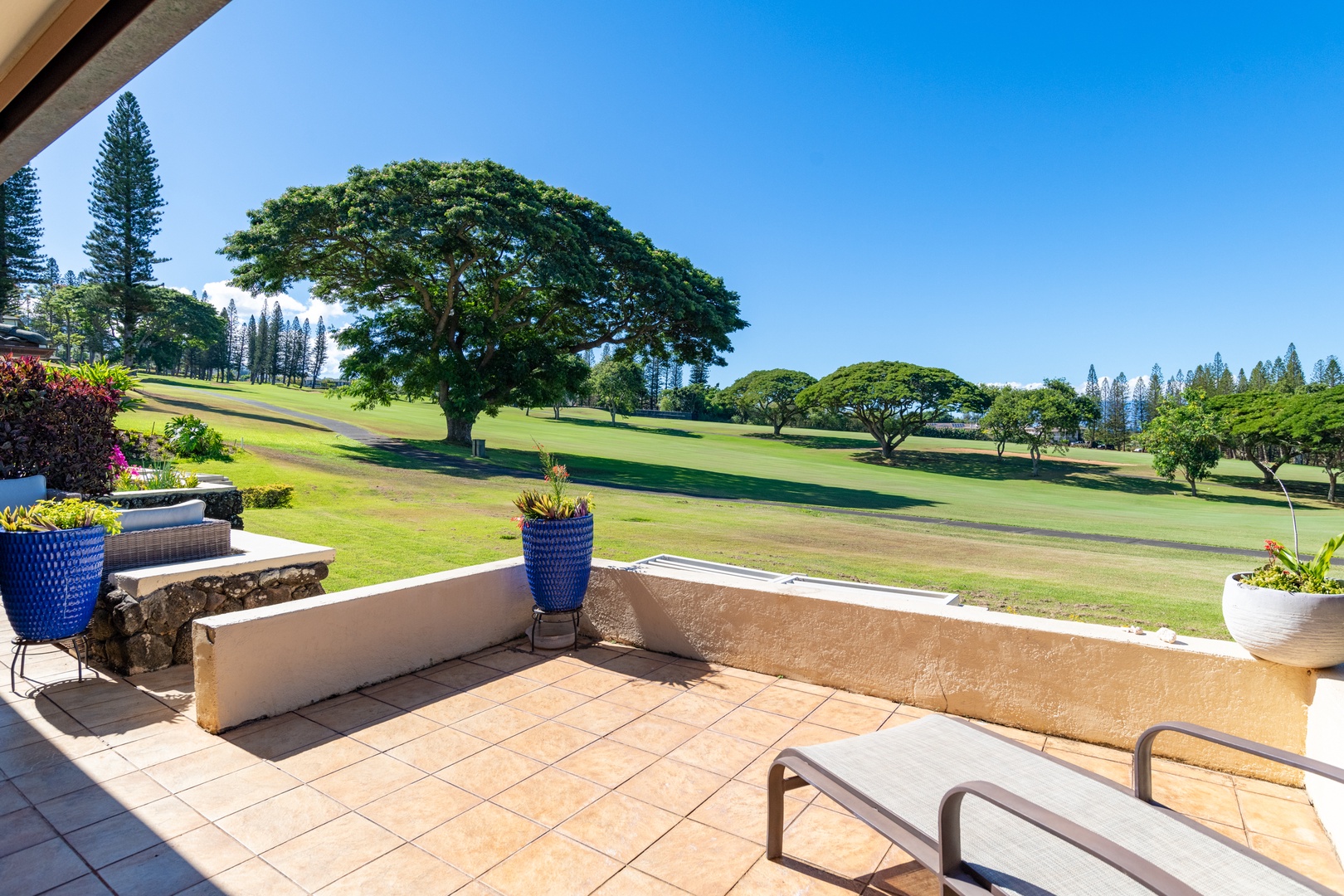 Lahaina Vacation Rentals, Kapalua Golf Villas 15P3-4 - Expansive views of world famous Kapalua Bay golf course