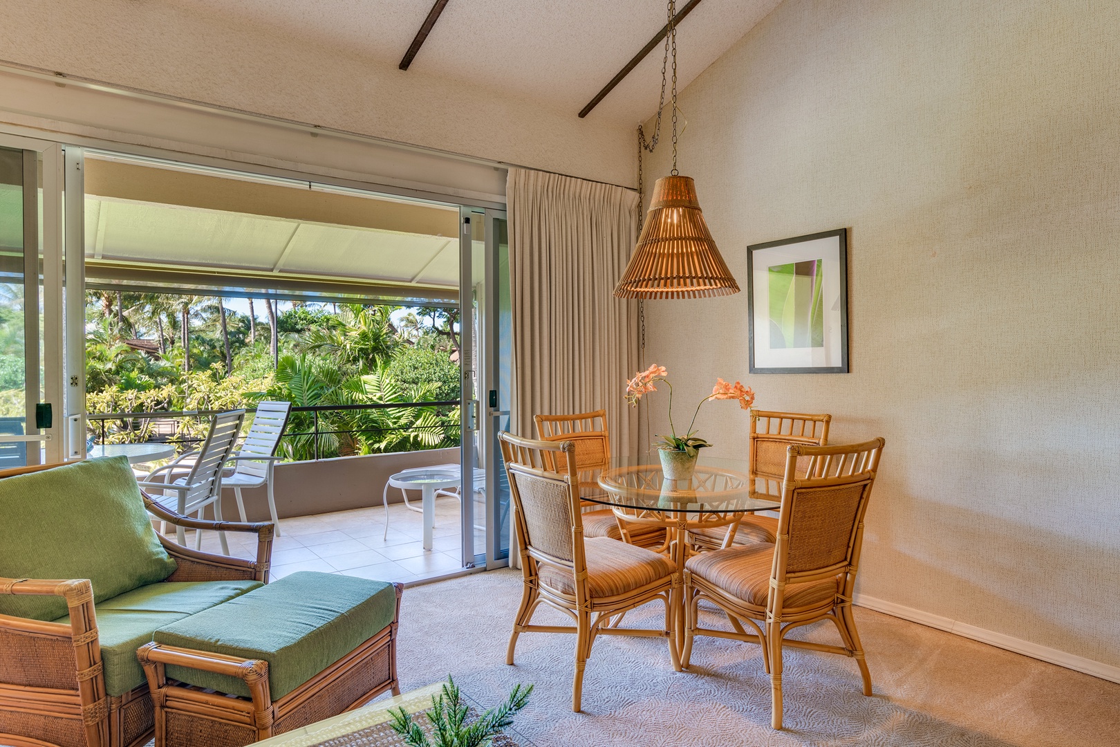 Lahaina Vacation Rentals, Maui Kaanapali Villas B225 - Dining table for four