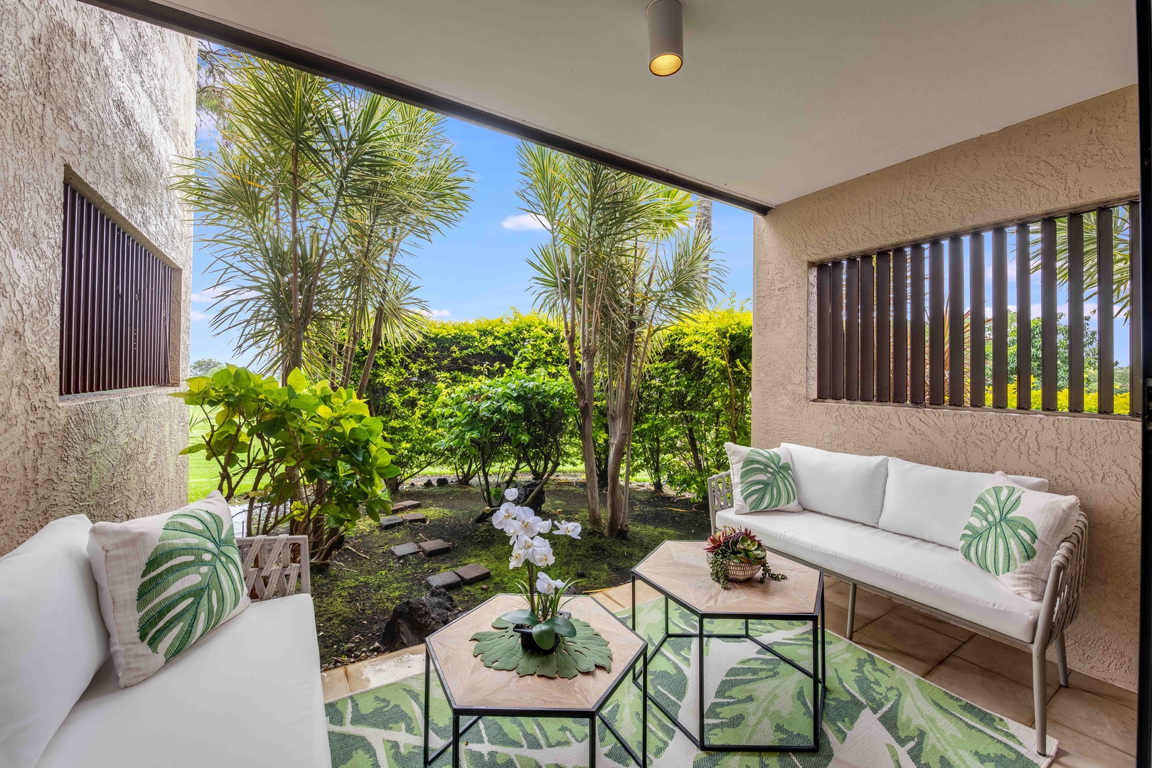 Waikoloa Vacation Rentals, Waikoloa Villas A107 - Beautiful Private Terrace off Primary Bedroom