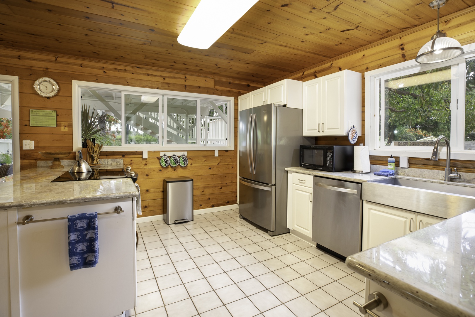 Kamuela Vacation Rentals, Honu Ohana- Puako 59 - Spacious full kitchen