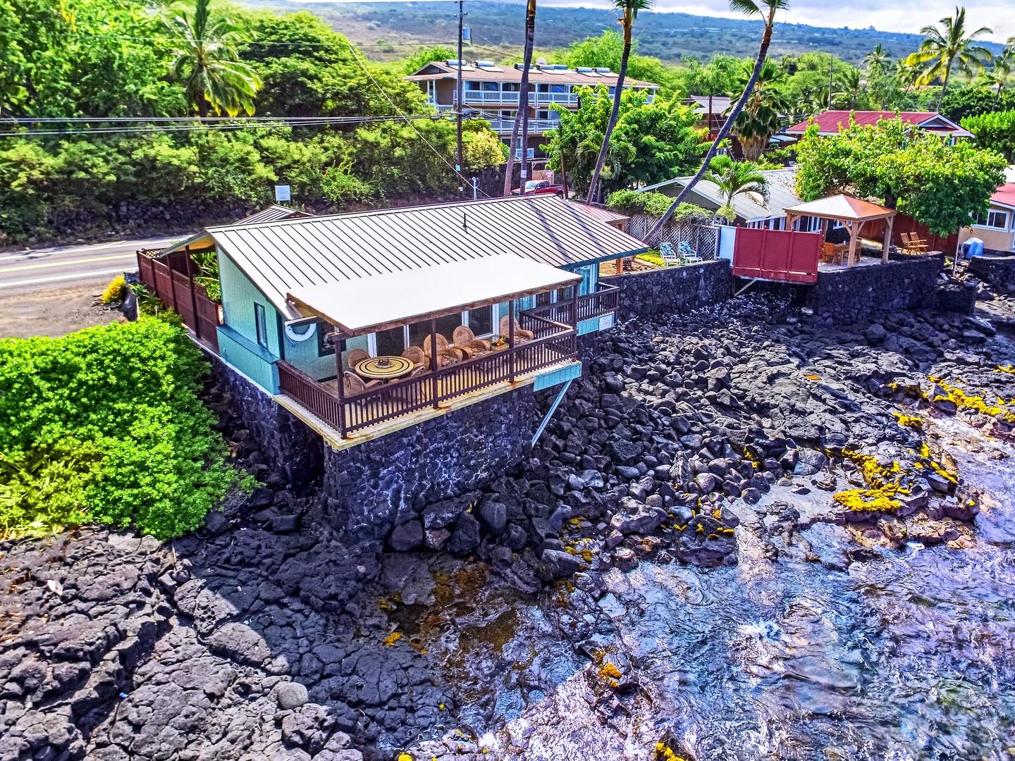 Kailua Kona Vacation Rentals, The Cottage - Breathtaking Ariel View of the Home