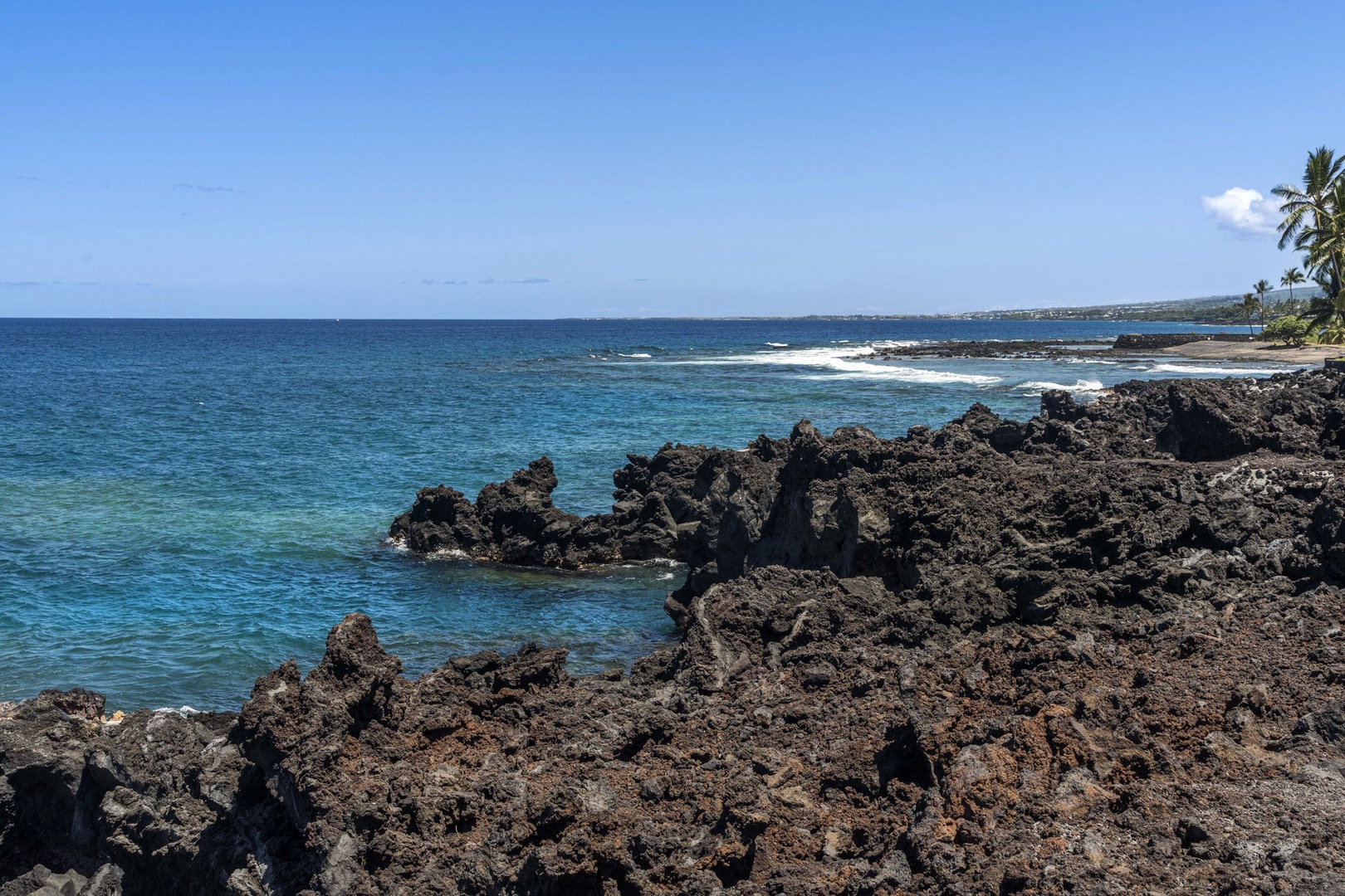 Kailua Kona Vacation Rentals, Keauhou Kona Surf & Racquet 1104 - Enjoy breathtaking ocean views along the scenic shoreline.