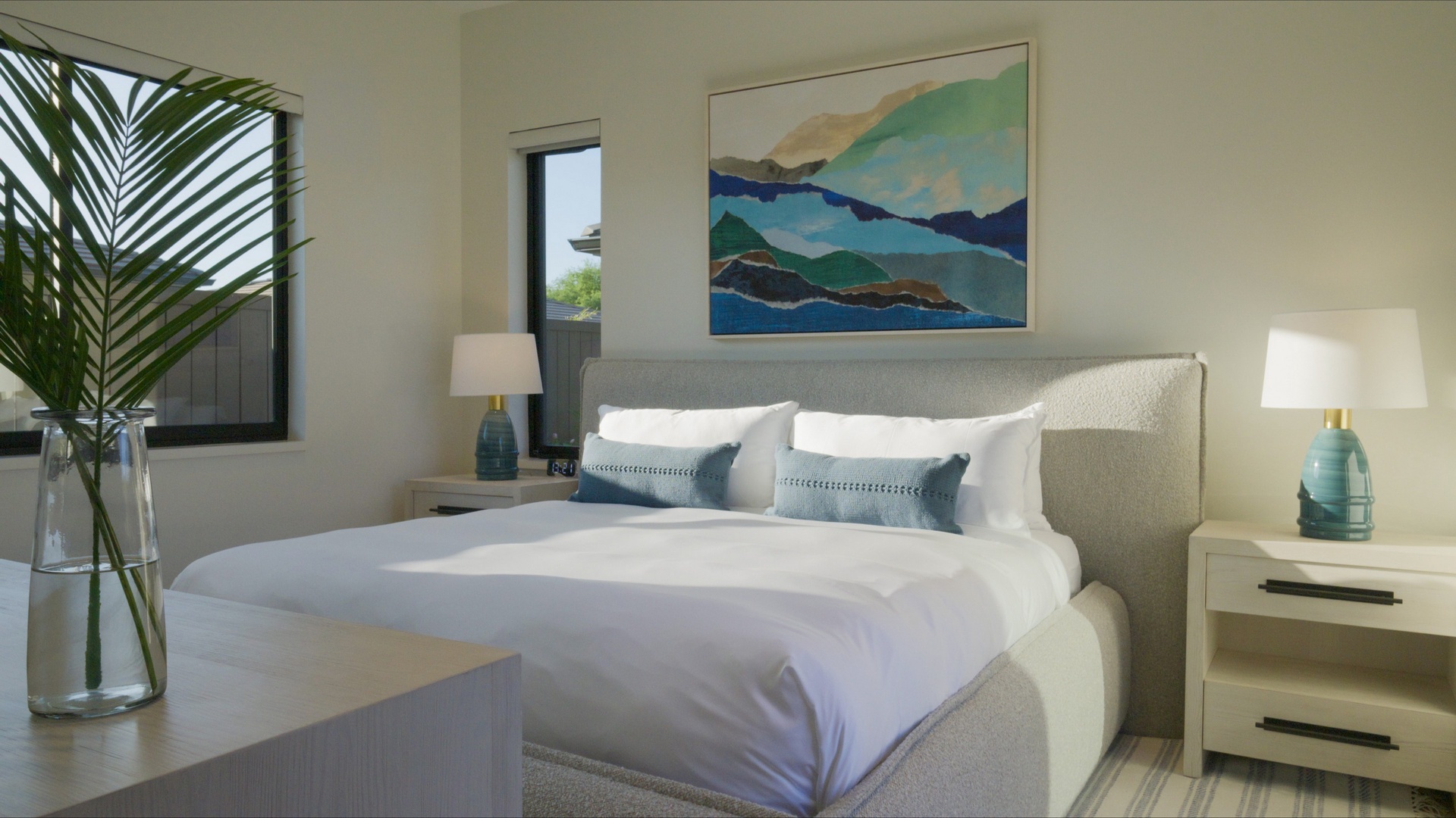Kamuela Vacation Rentals, 6BD Mauna Lani Lux Golf Estate (6) at One Ocean - Bright and inviting, the Detached Building Suite (Bedroom #6) offers a comfortable retreat to recharge between days spent exploring Hawai?i Island.