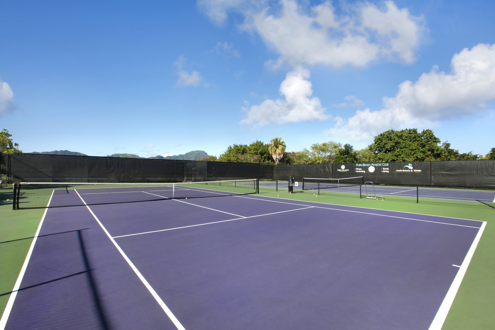 Koloa Vacation Rentals, Kiahuna Plantation Hale - Tennis courts at Poipu Beach Athletic Club