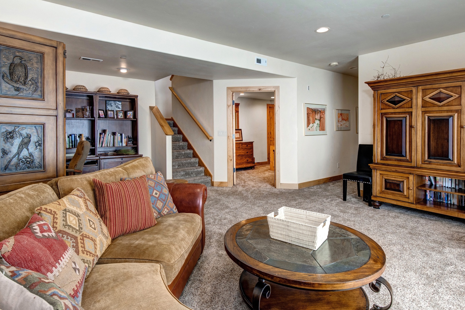 Park City Vacation Rentals, Cedar Ridge Townhouse - Second Living room