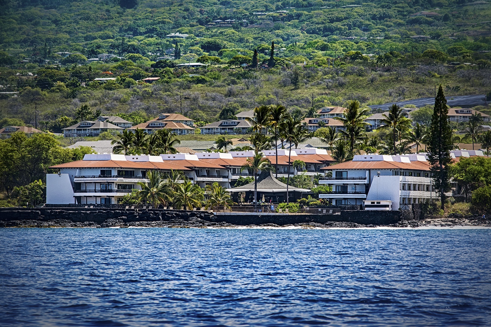 Kailua Kona Vacation Rentals, Casa De Emdeko 222 - Views of Casa De Emdeko from the water