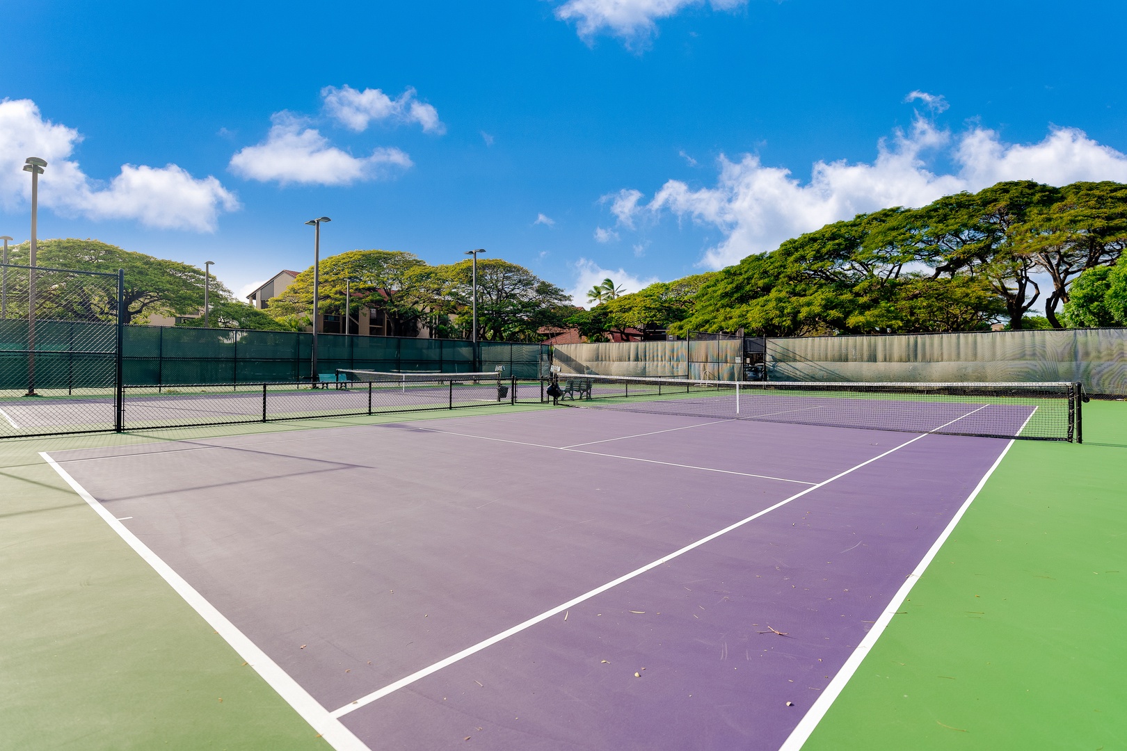 Lahaina Vacation Rentals, Papakea B-105 - Guests at Papakea B-105 can enjoy on-site tennis with island breezes.