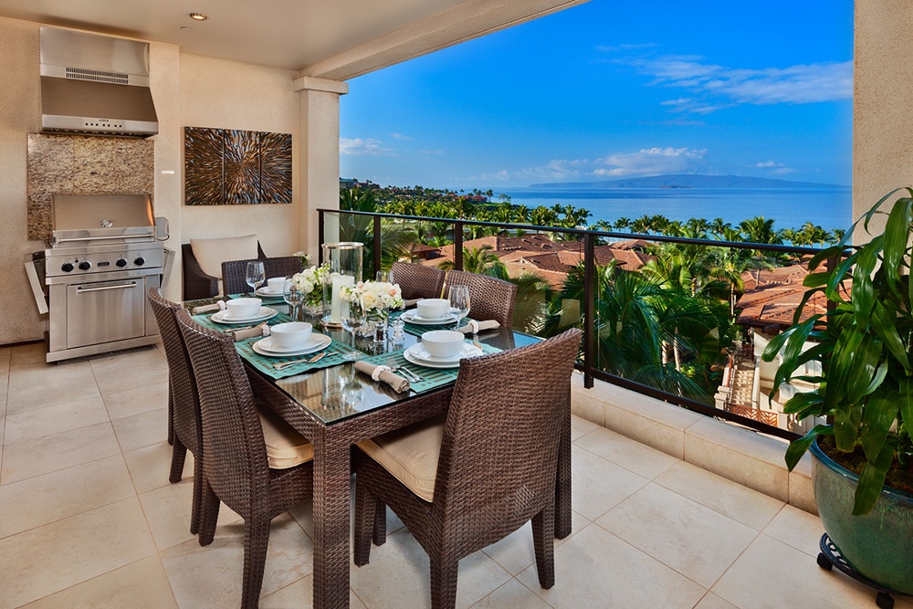 Wailea Vacation Rentals, Sea Breeze Suite J405 at Wailea Beach Villas* - Amazing Panoramic Ocean Views From High Floor