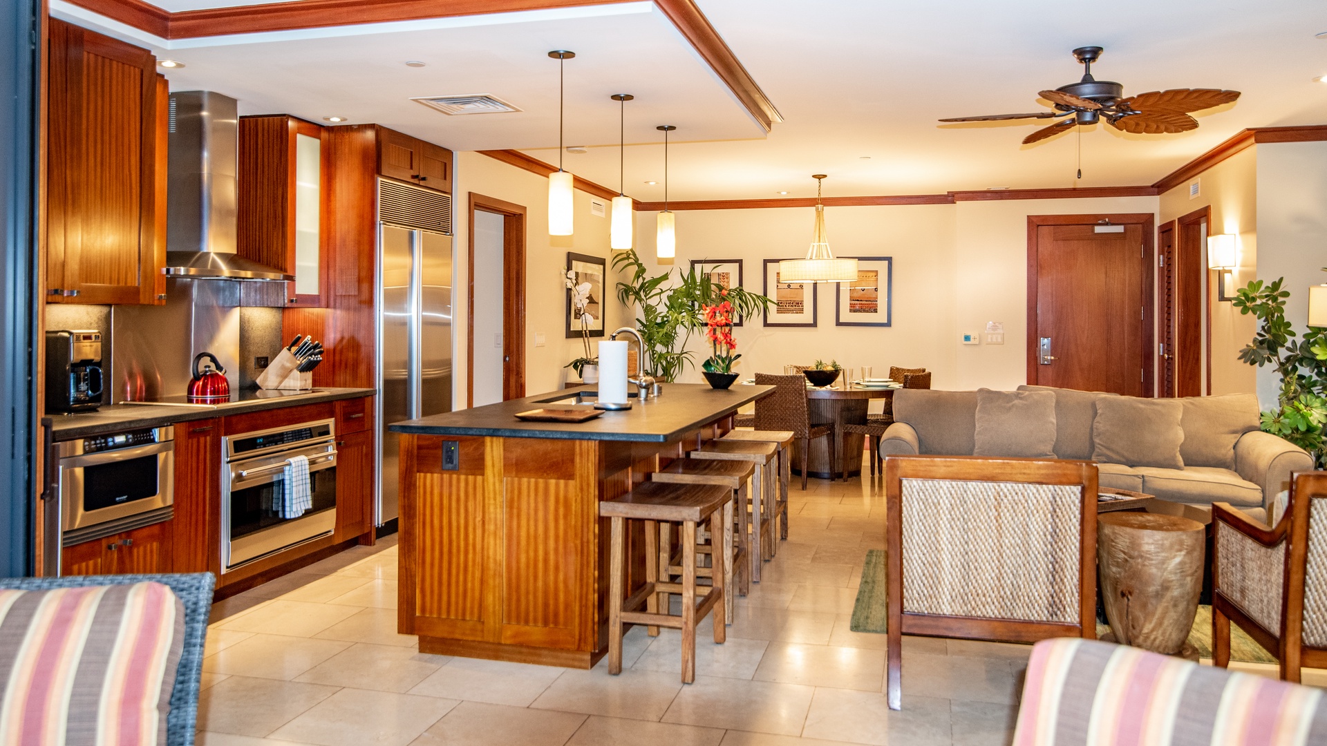 Kapolei Vacation Rentals, Ko Olina Beach Villas B505 - All the amenities for entertaining and relaxing.