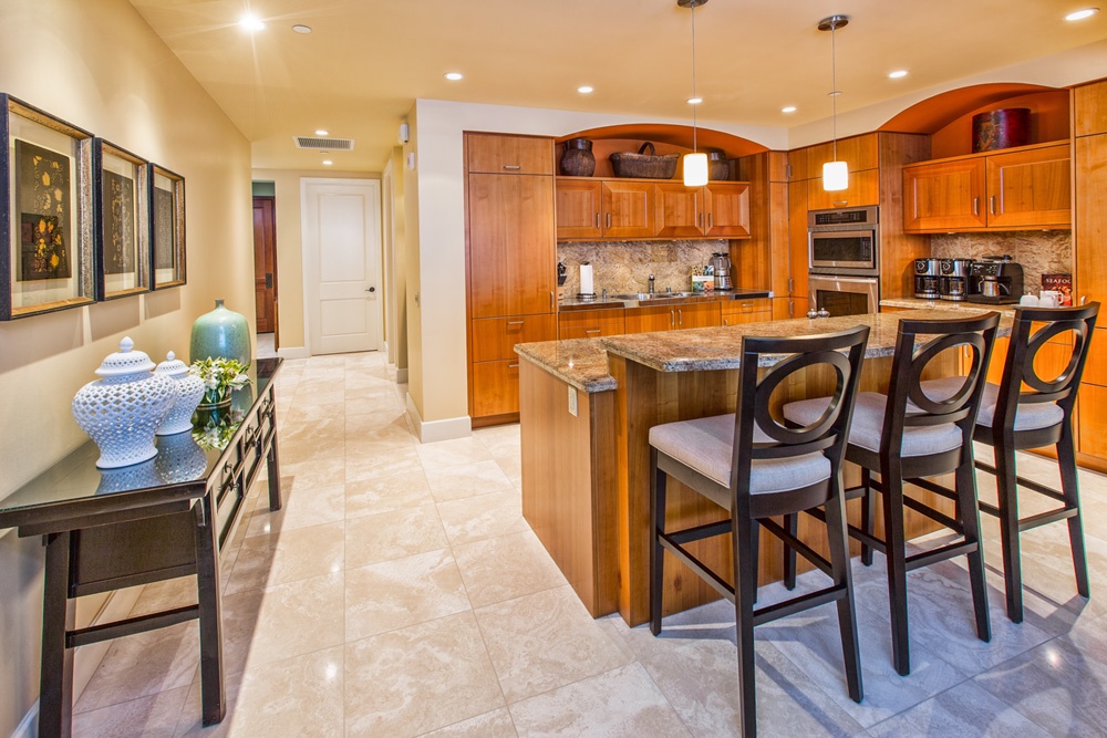 Wailea Vacation Rentals, Pacific Paradise Suite J505 at Wailea Beach Villas* - Exceptionally Well-Equipped Gourmet Kitchen