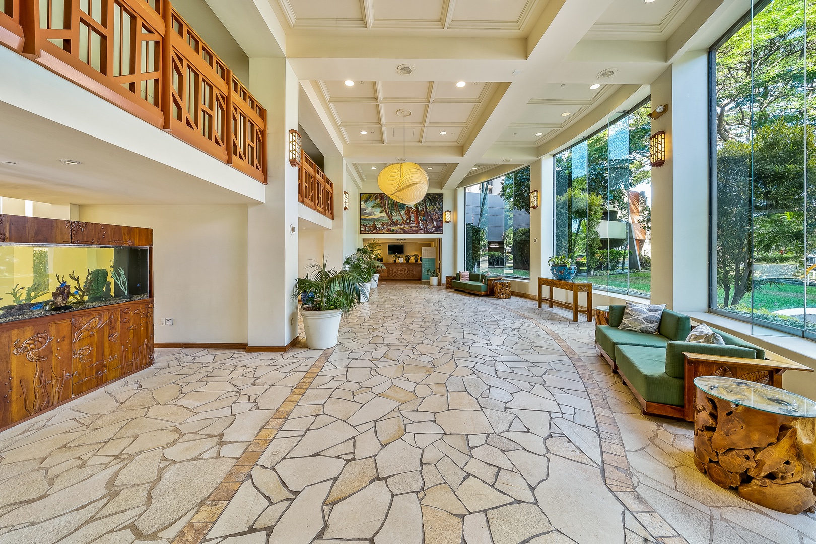 Lahaina Vacation Rentals, Kaanapali Shores 213 - Step into the airy and welcoming lobby of Kaanapali Shores 213.