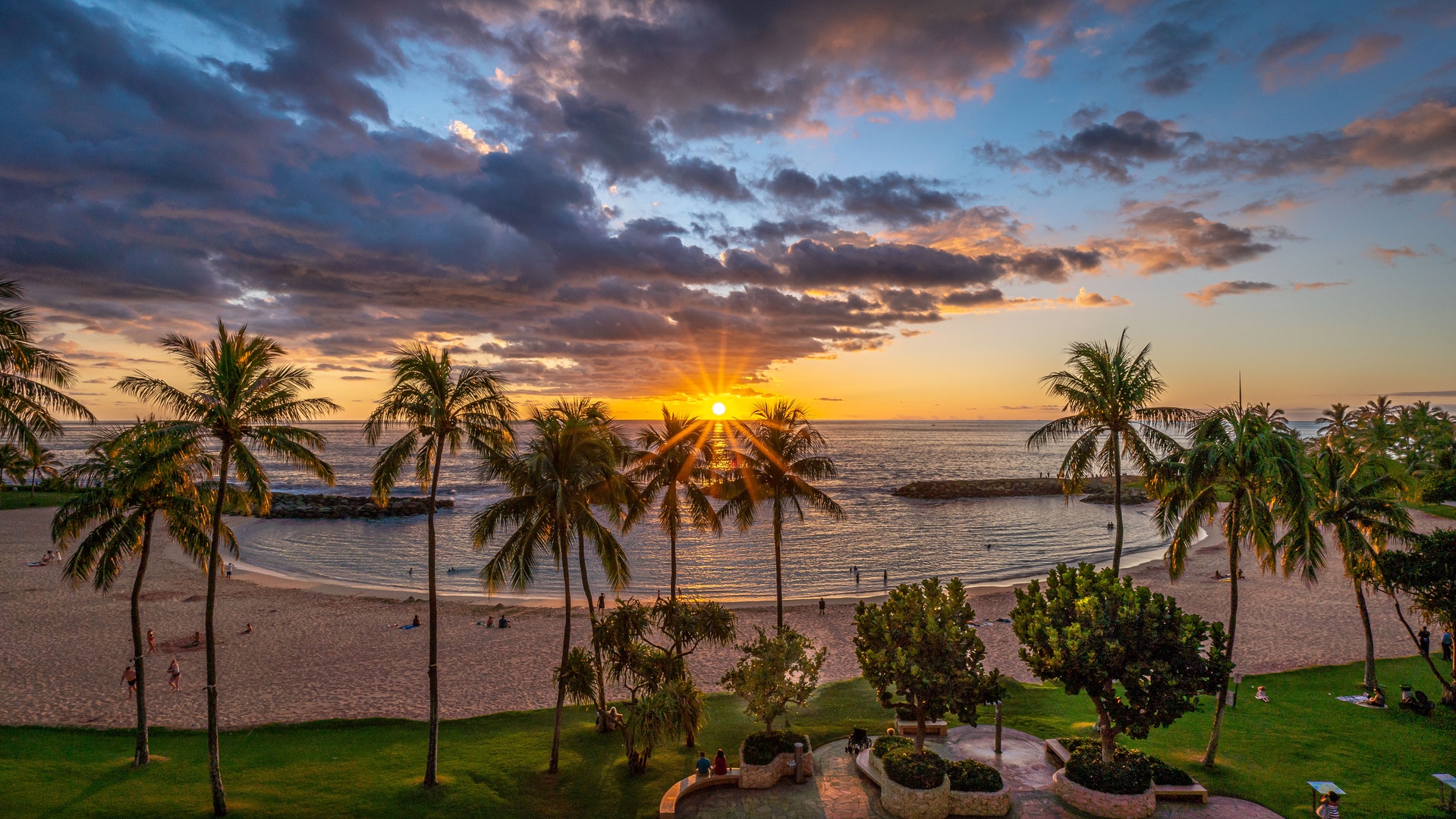 Kapolei Vacation Rentals, Ko Olina Beach Villas B410 - Enjoy tropical sunsets on island time.