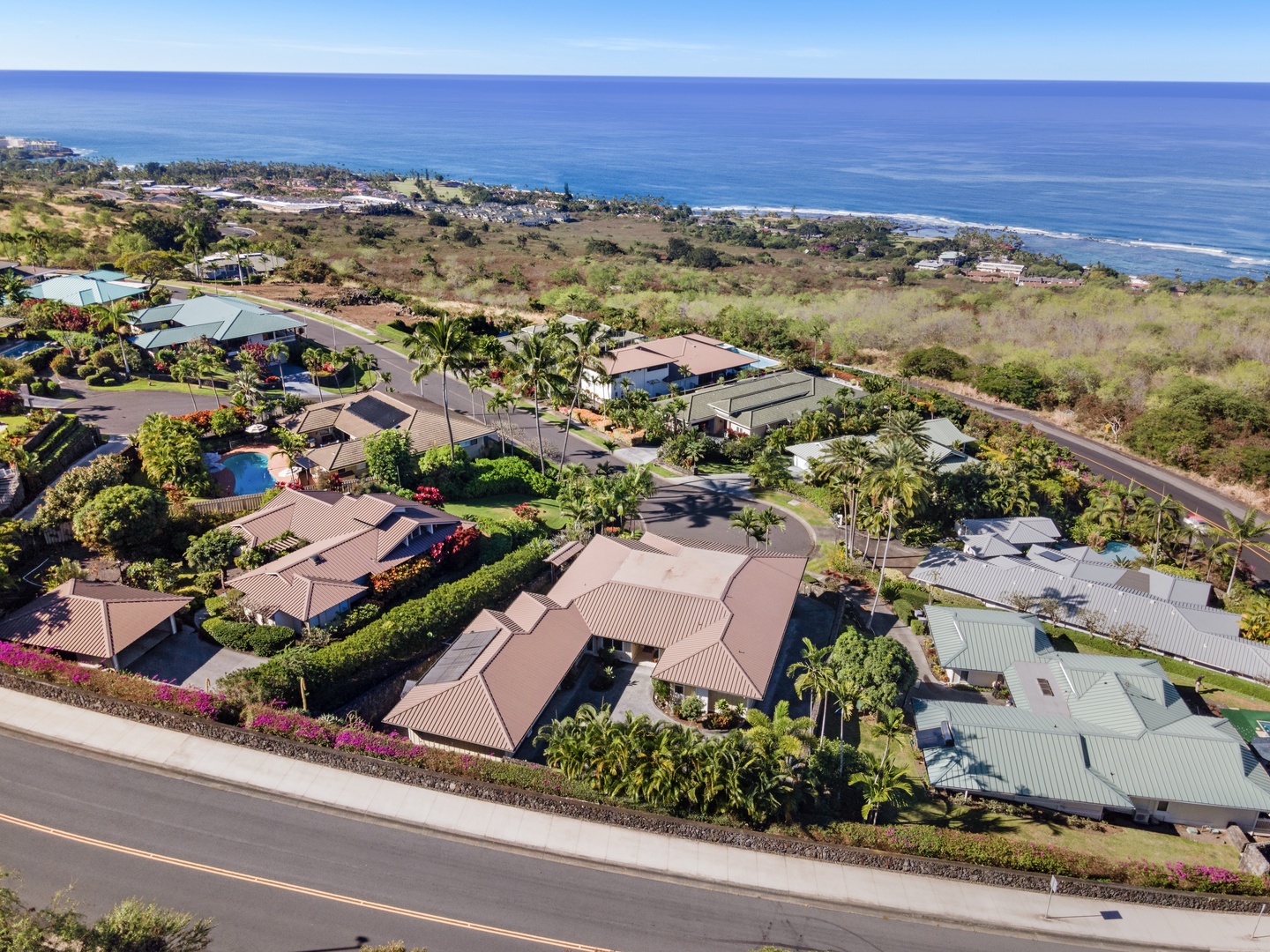 Kailua Kona Vacation Rentals, Ohana le'ale'a - Soak in the sunset from your pool with breathtaking ocean views.