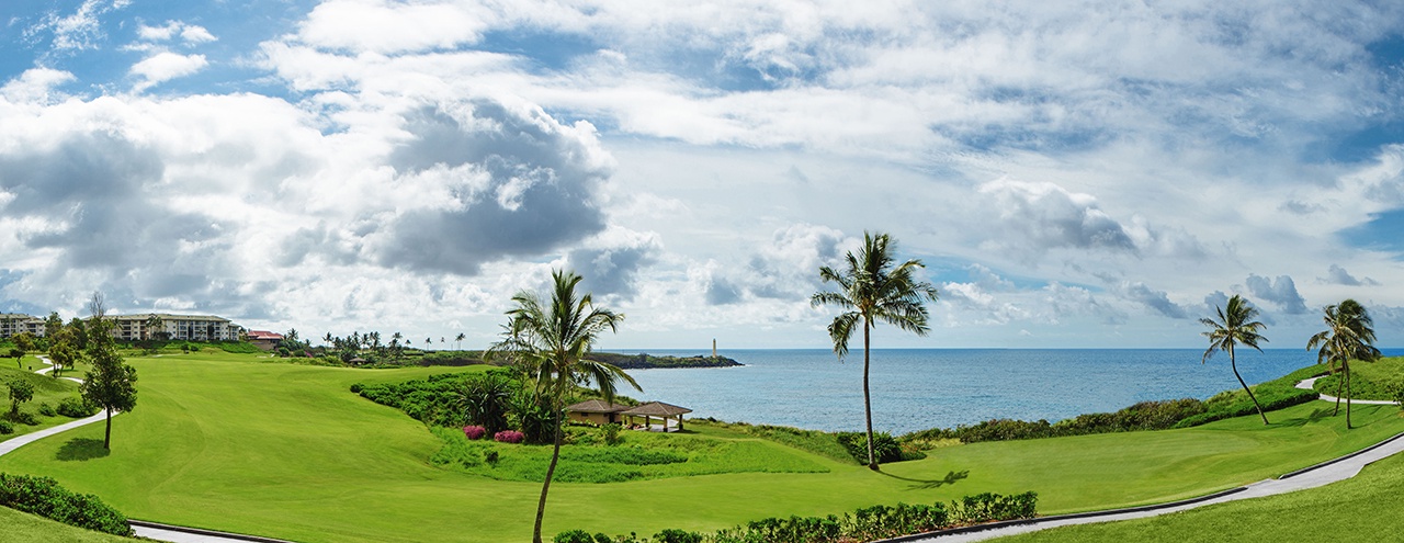 Lihue Vacation Rentals, Laola Townhouse at Hokuala 4BR* - Another spectacular oceanfront portion of the golf course.