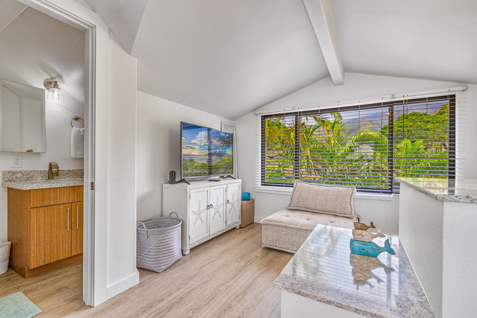 Lahaina Vacation Rentals, Puamana 254-2 - The kids will love the play area with a smart TV.