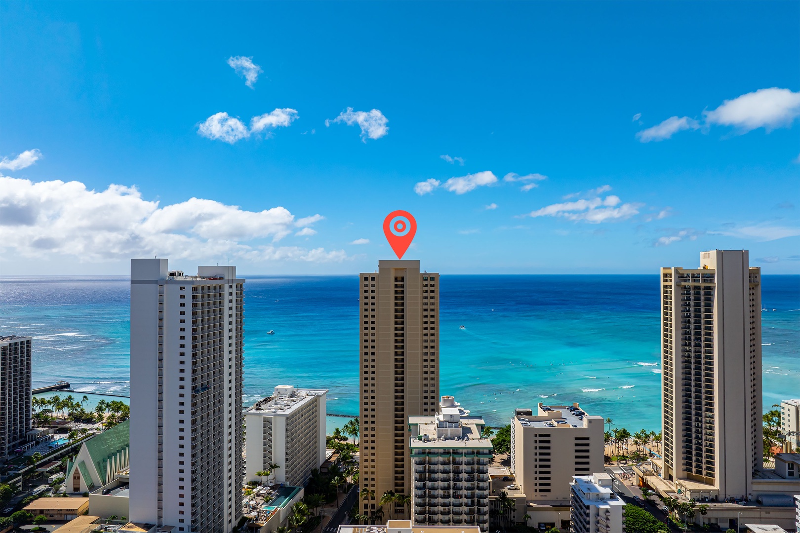 Honolulu Vacation Rentals, Aston Waikiki Beach Tower 602 - Let your next getaway be unforgettable with unparalleled access to the world-famous Waikiki.