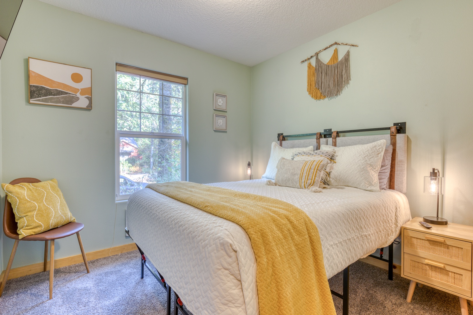 Brightwood Vacation Rentals, Riverside Retreat - Guest Bedroom 2 is located across the hall