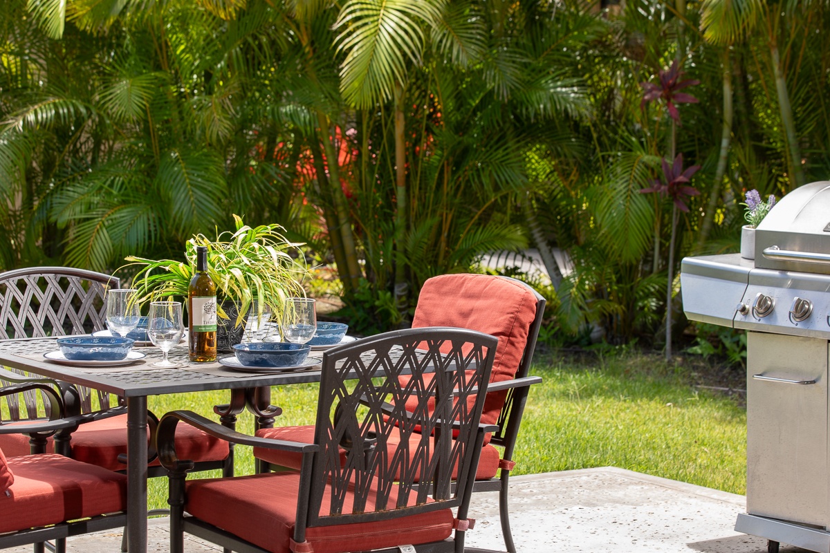 Kamuela Vacation Rentals, Mauna Lani KaMilo Home (424) - Perfect spot for a morning chat