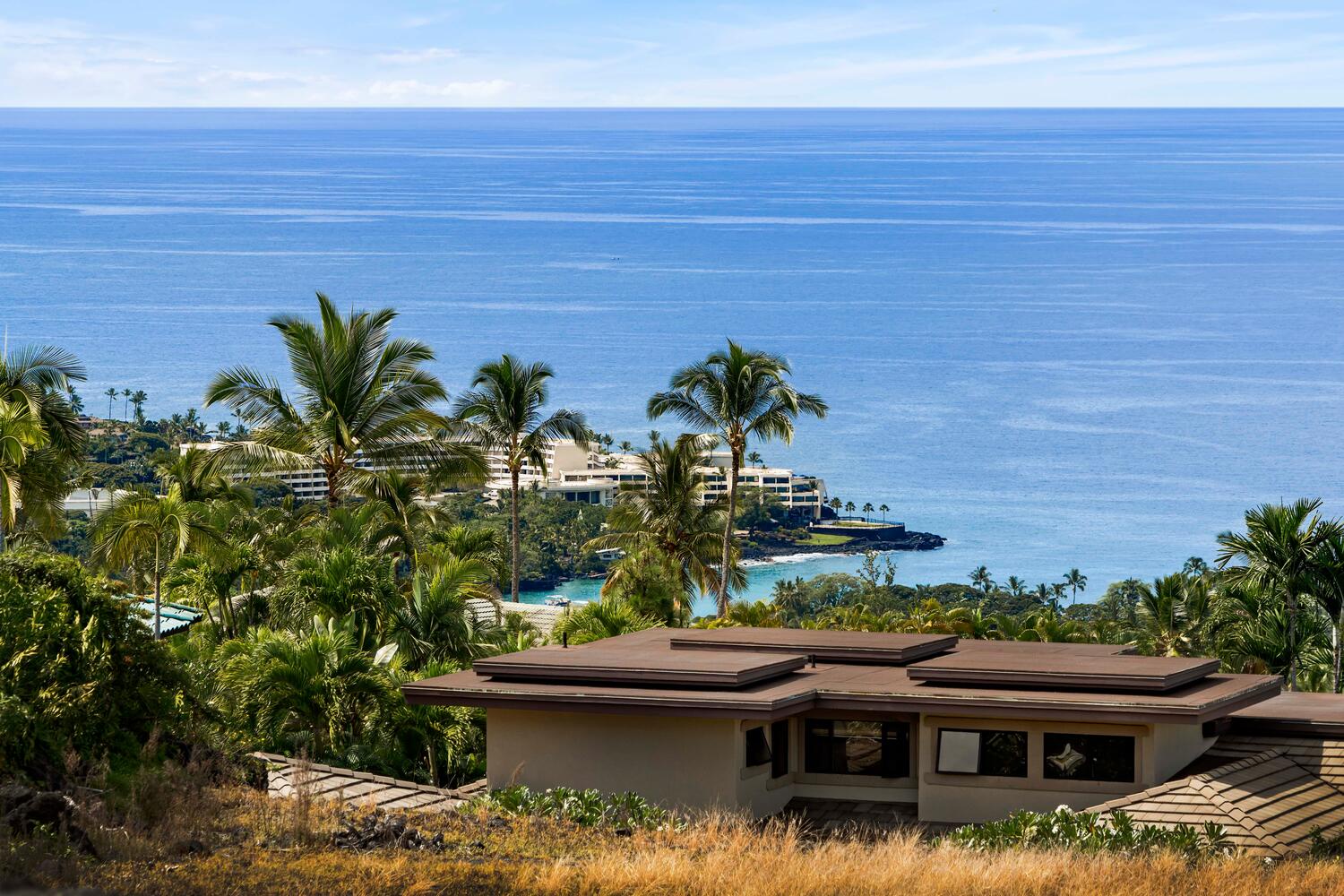 Kailua Kona Vacation Rentals, Island Oasis - View from the Lanai off the Primary bedroom