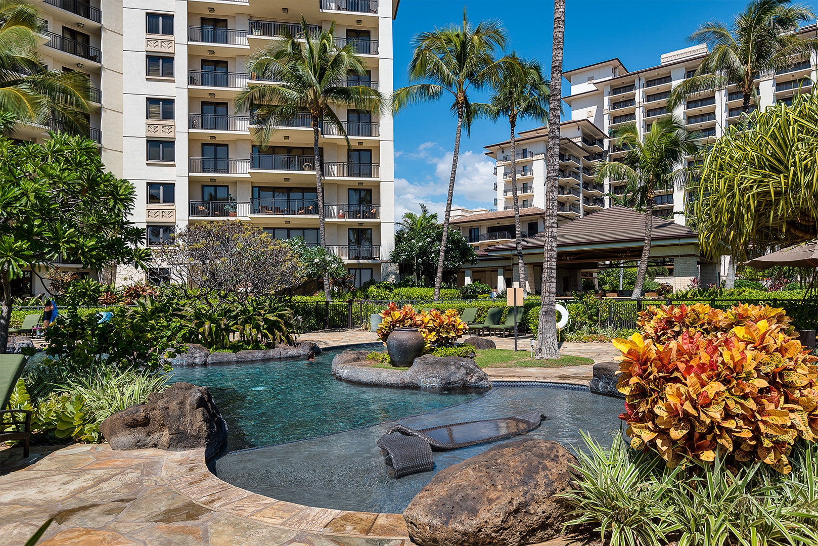 Kapolei Vacation Rentals, Ko Olina Beach Villas O704 - The lagoons, pools and beaches for swimming, lounging and snorkeling.