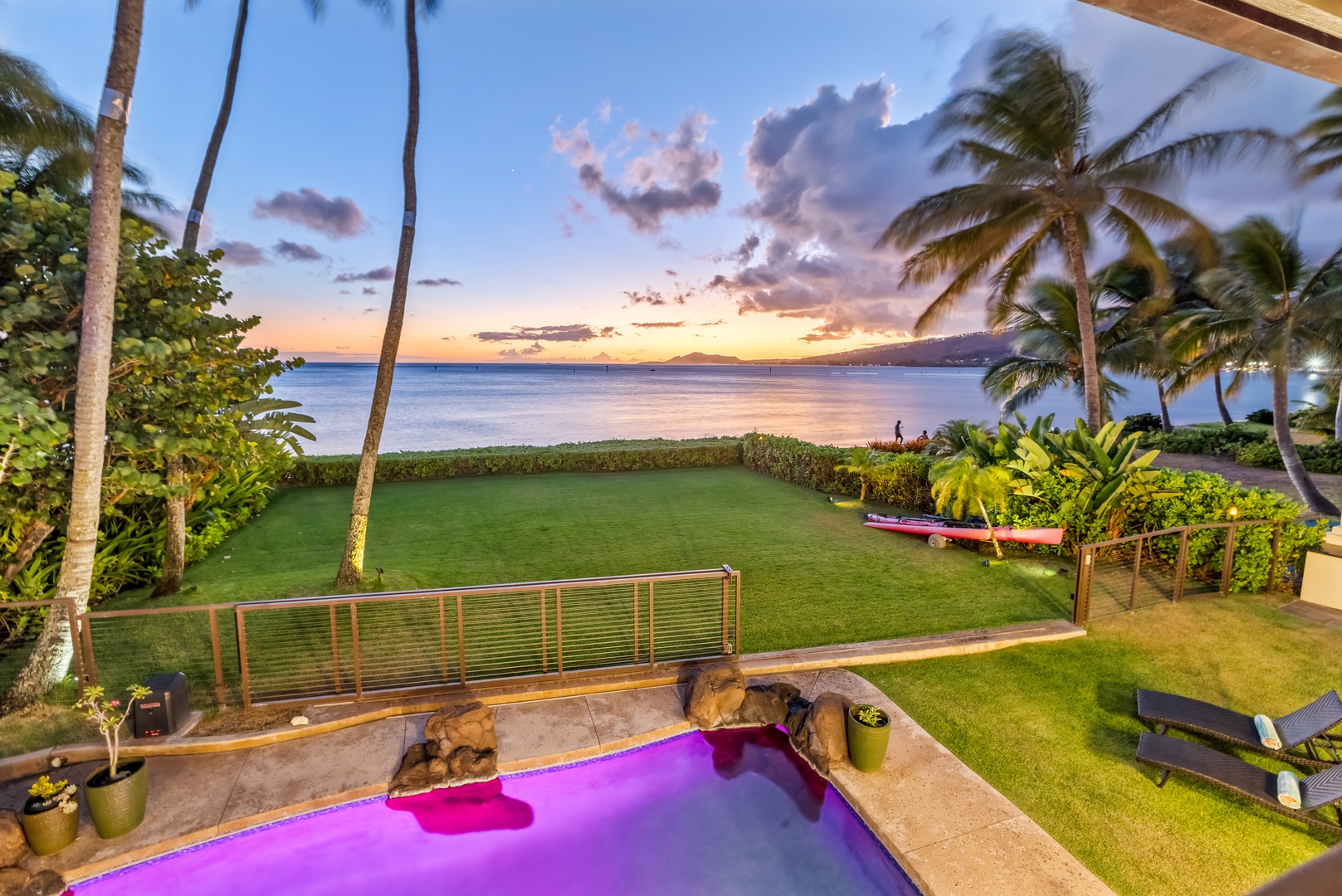 Honolulu Vacation Rentals, Nanea Kai Villa - A nice spot for a cool drink!