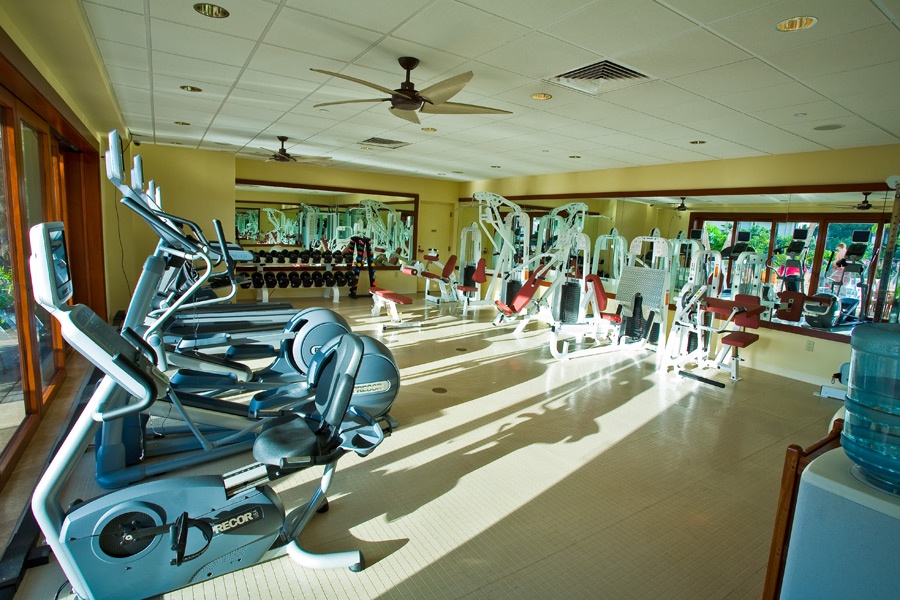 Wailea Vacation Rentals, Sea Breeze Suite J405 at Wailea Beach Villas* - Fully Equipped Poolside Gym Wailea Beach Villas