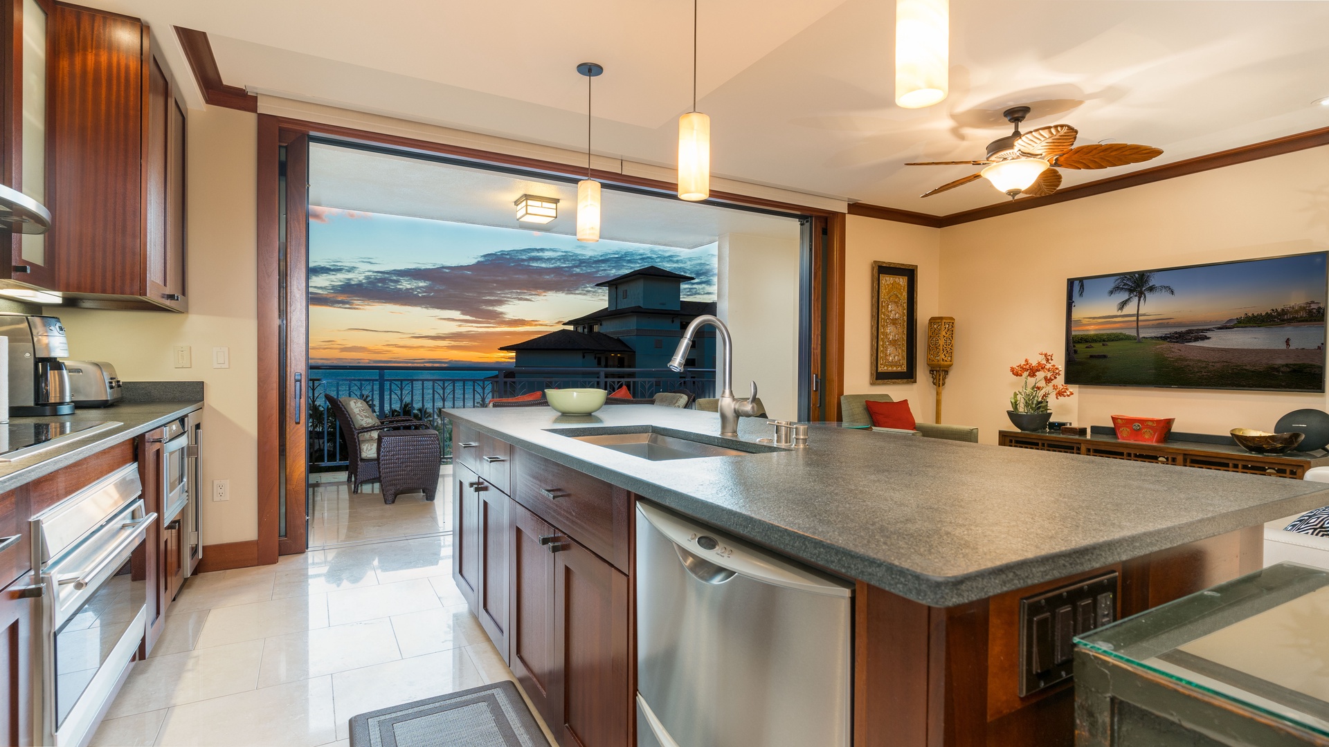 Kapolei Vacation Rentals, Ko Olina Beach Villas O905 - Sunrises and sunsets to create lasting memories.