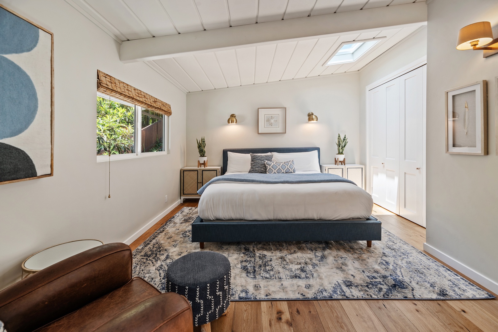 Del Mar Vacation Rentals, Del Mar Zuni Delight - Primary bedroom with king bed