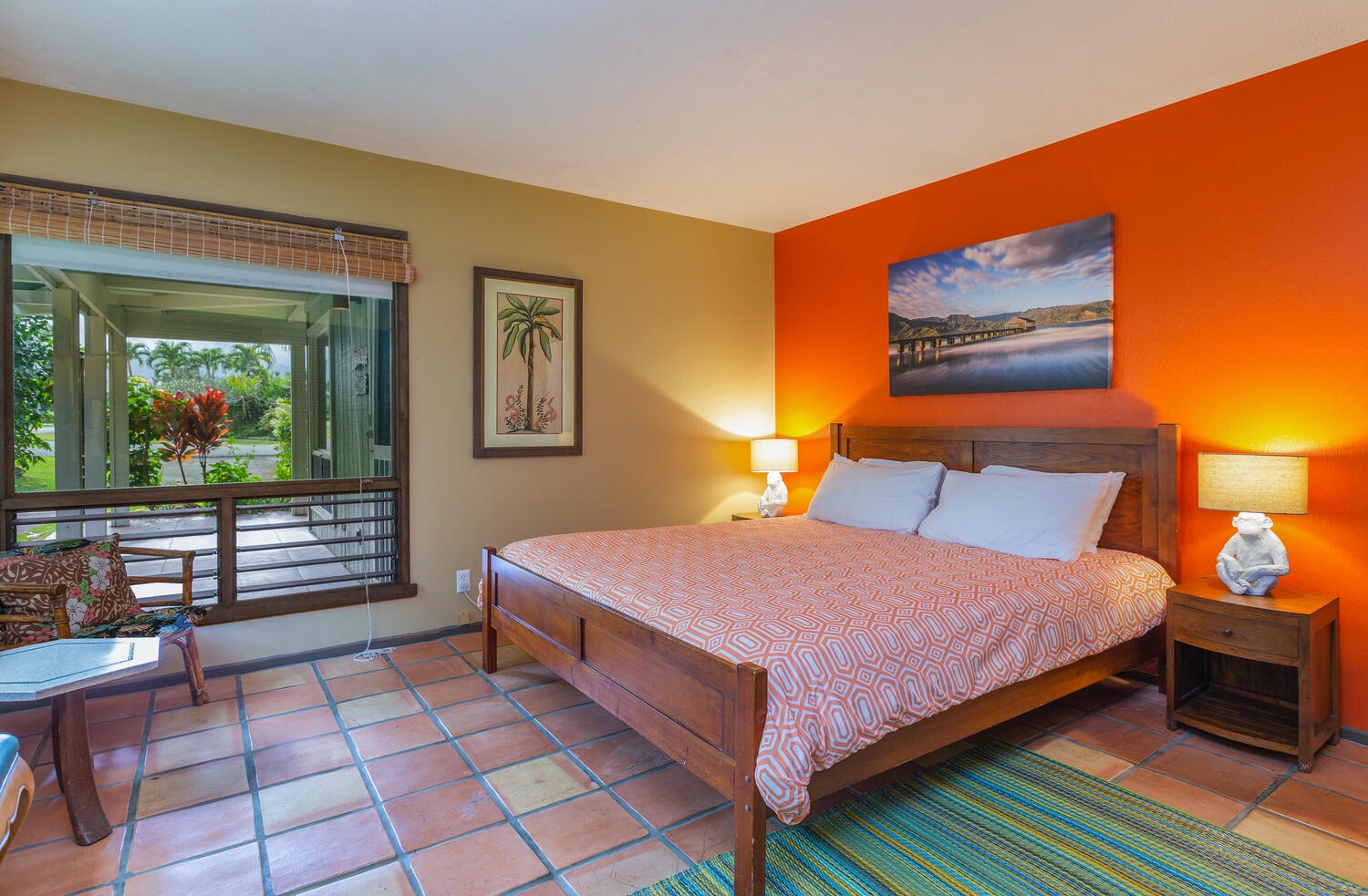 Princeville Vacation Rentals, Ailana Hale - Guest Bedroom with king bed