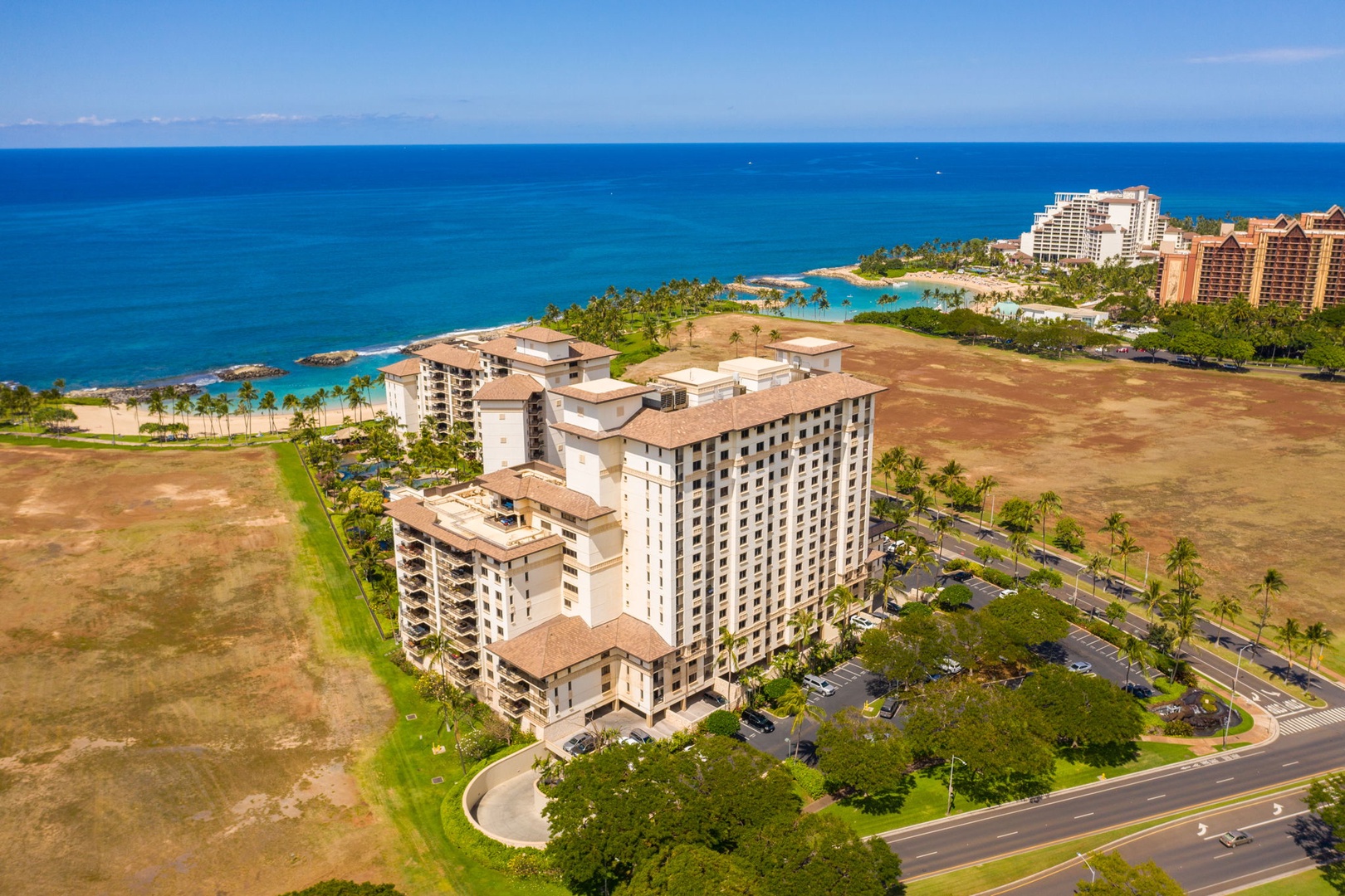 Kapolei Vacation Rentals, Ko Olina Beach Villas B604 - Beachfront resort complex offering stunning ocean views and tropical paradise setting with pristine beaches and turquoise waters.