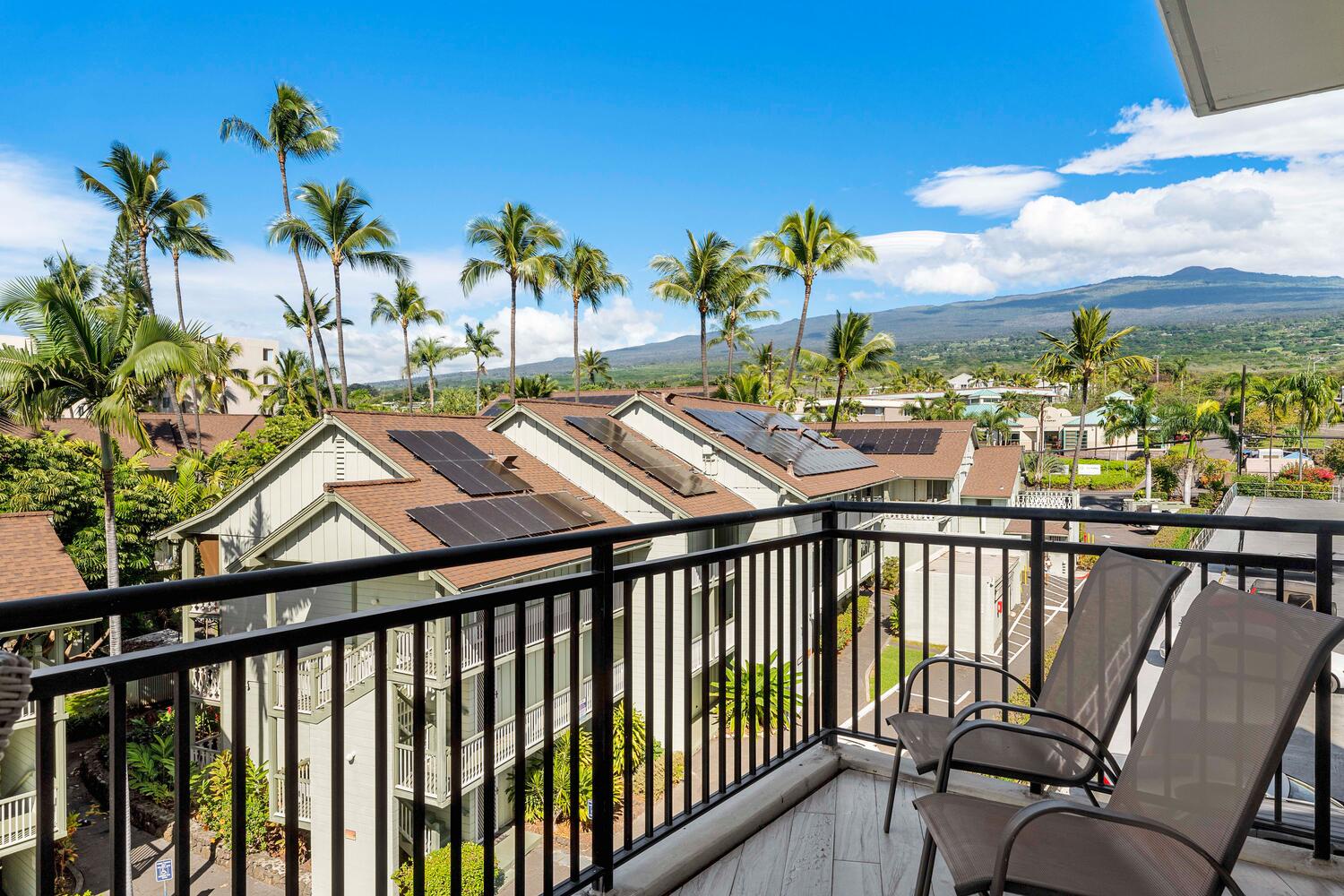 Kailua Kona Vacation Rentals, Kona Alii 512 - A perfect morning spot to sip your coffee.