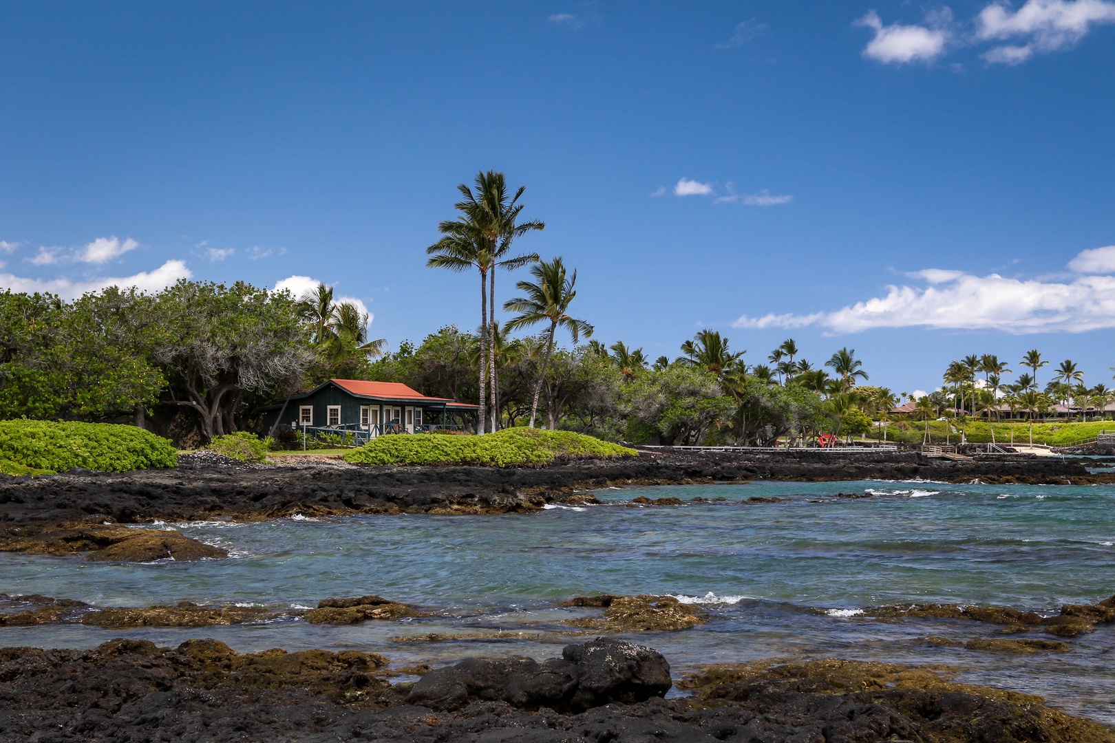 Kamuela Vacation Rentals, Palm Villas E1 - Historic Cottage Near the Mauna Lani Beach Club