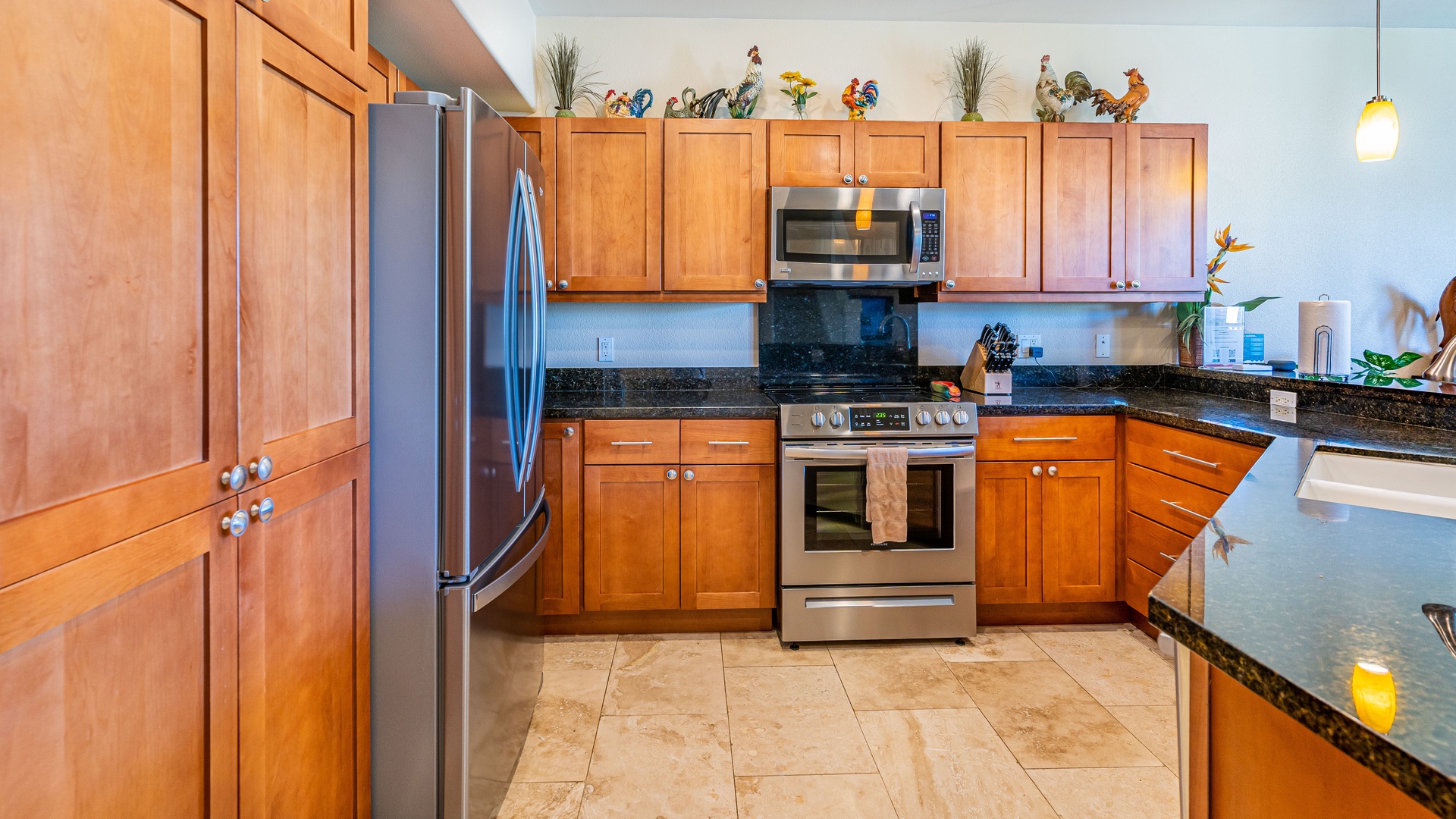 Kapolei Vacation Rentals, Ko Olina Kai 1033C - The kitchen also offers an induction cooktop for all your culinary adventures.