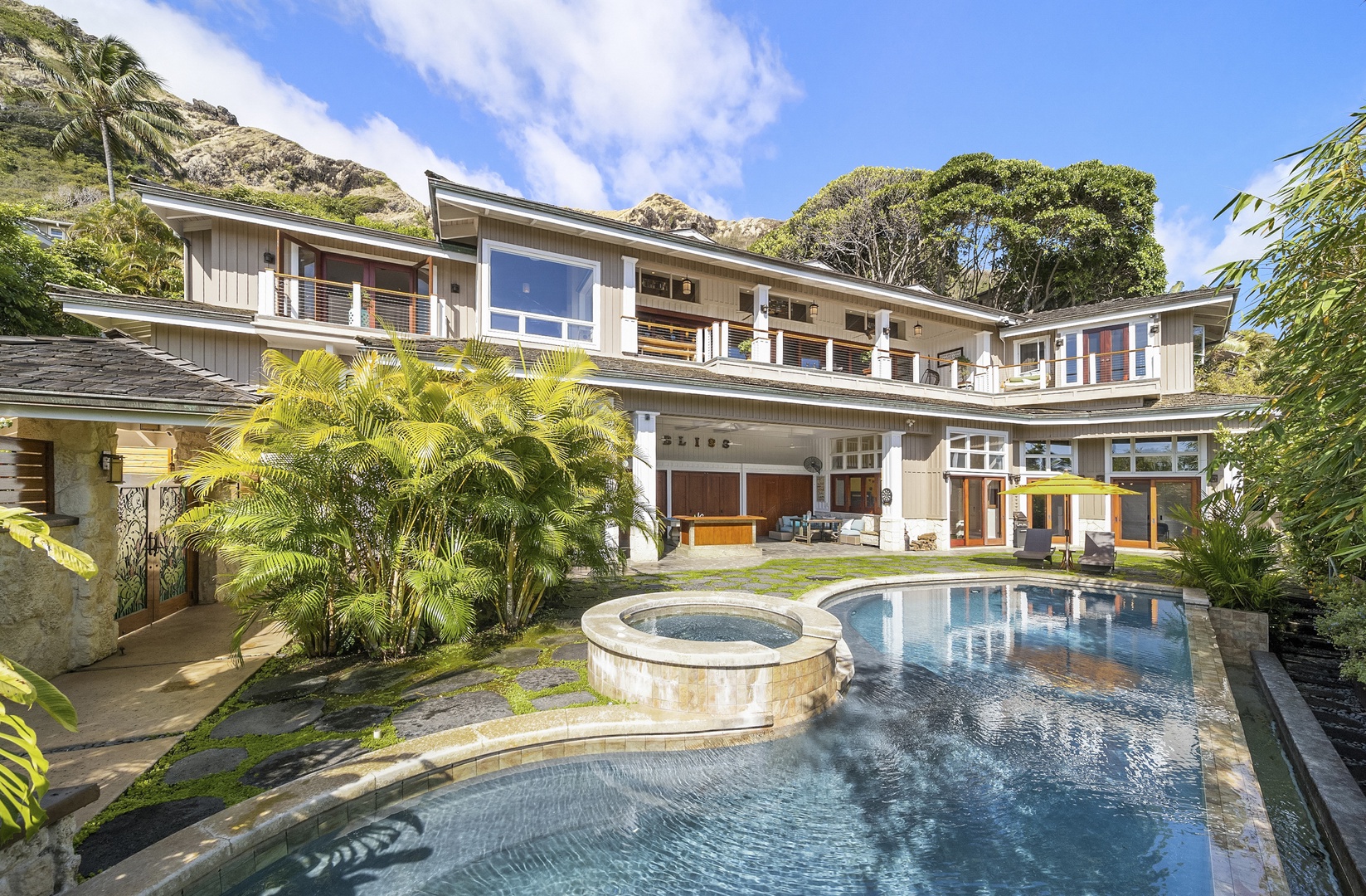 Kailua Vacation Rentals, Lanikai Villa* - Lavish, tranquil living at Lanikai Villa with private pool, hot tub, and so much more!