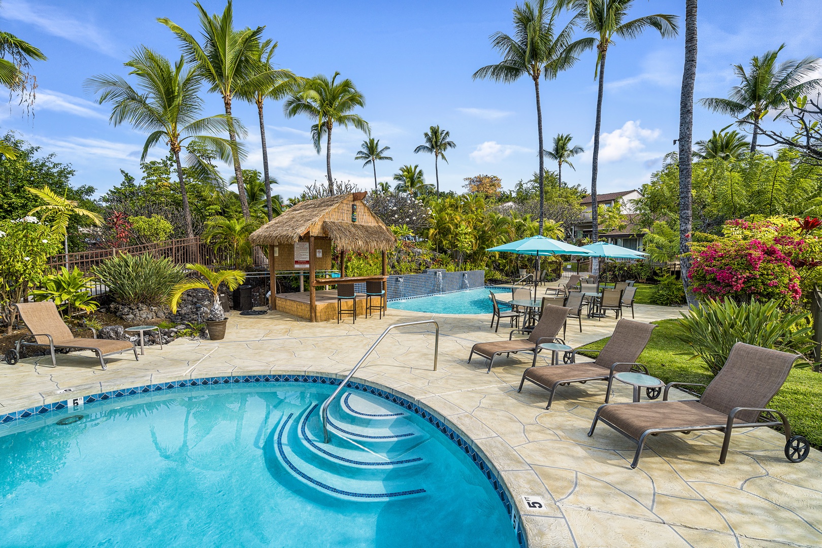 Kailua Kona Vacation Rentals, Keauhou Resort 104 - Showcasing the 2 pools at Keauhou Resort!
