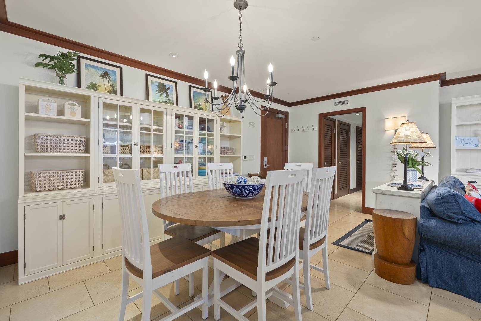 Gather six around the dining table for the night no one wants to eat out.
