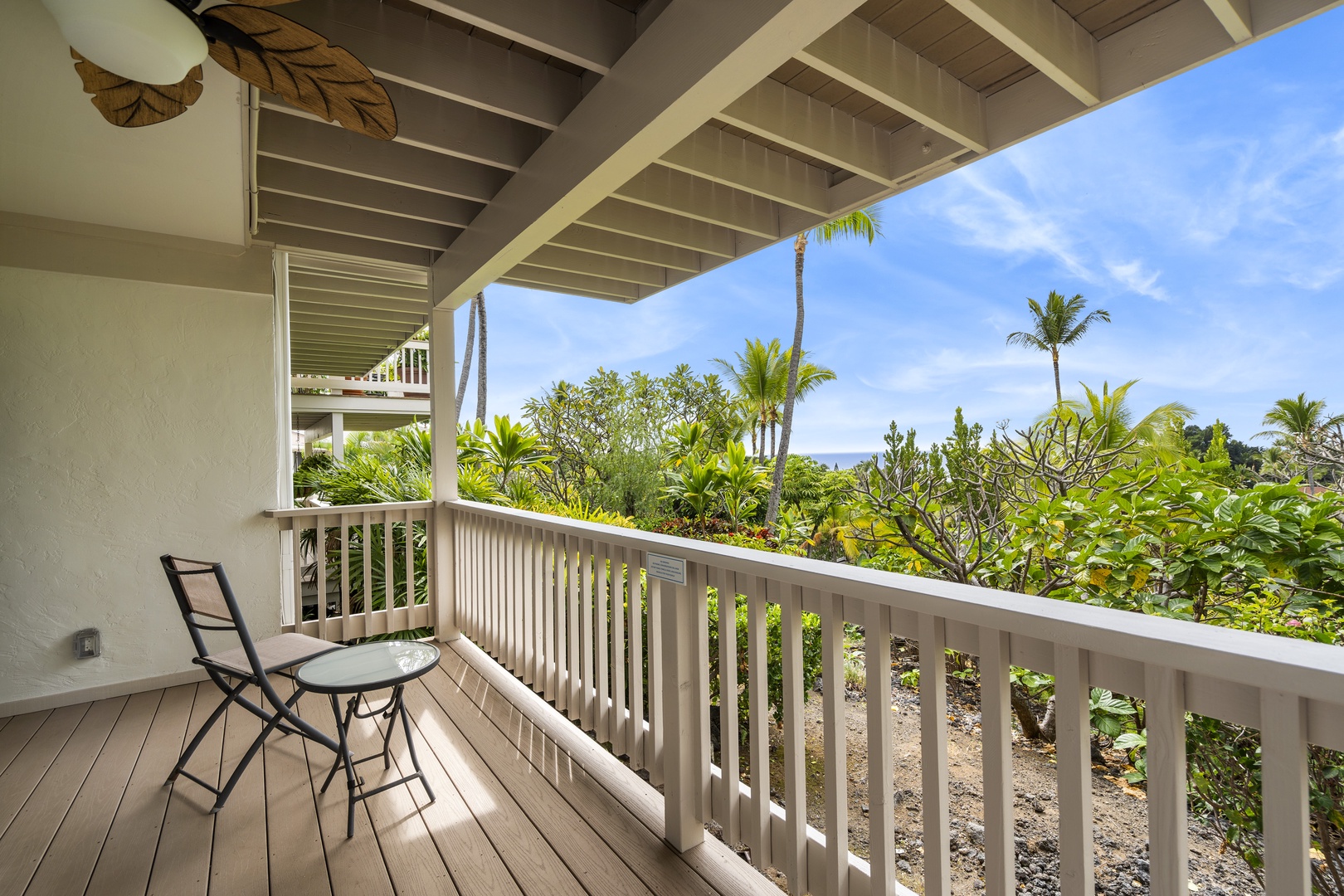 Kailua-Kona Vacation Rentals, Keauhou Resort 116 - Downstairs Lanai