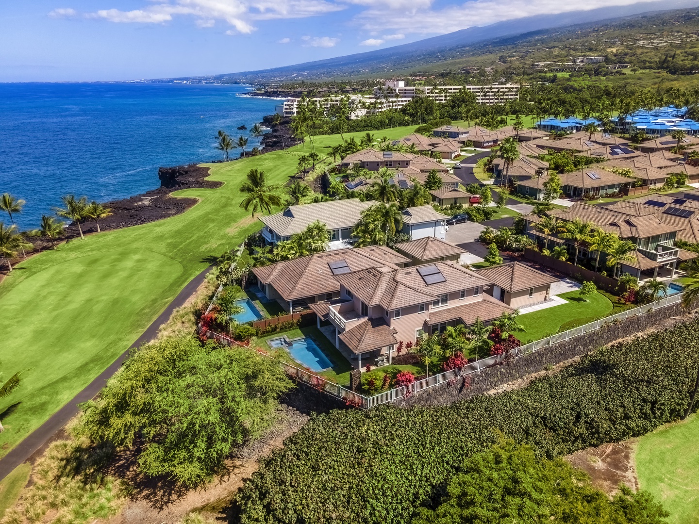 Kailua Kona Vacation Rentals, Blue Orca - Zoomed out aerial view