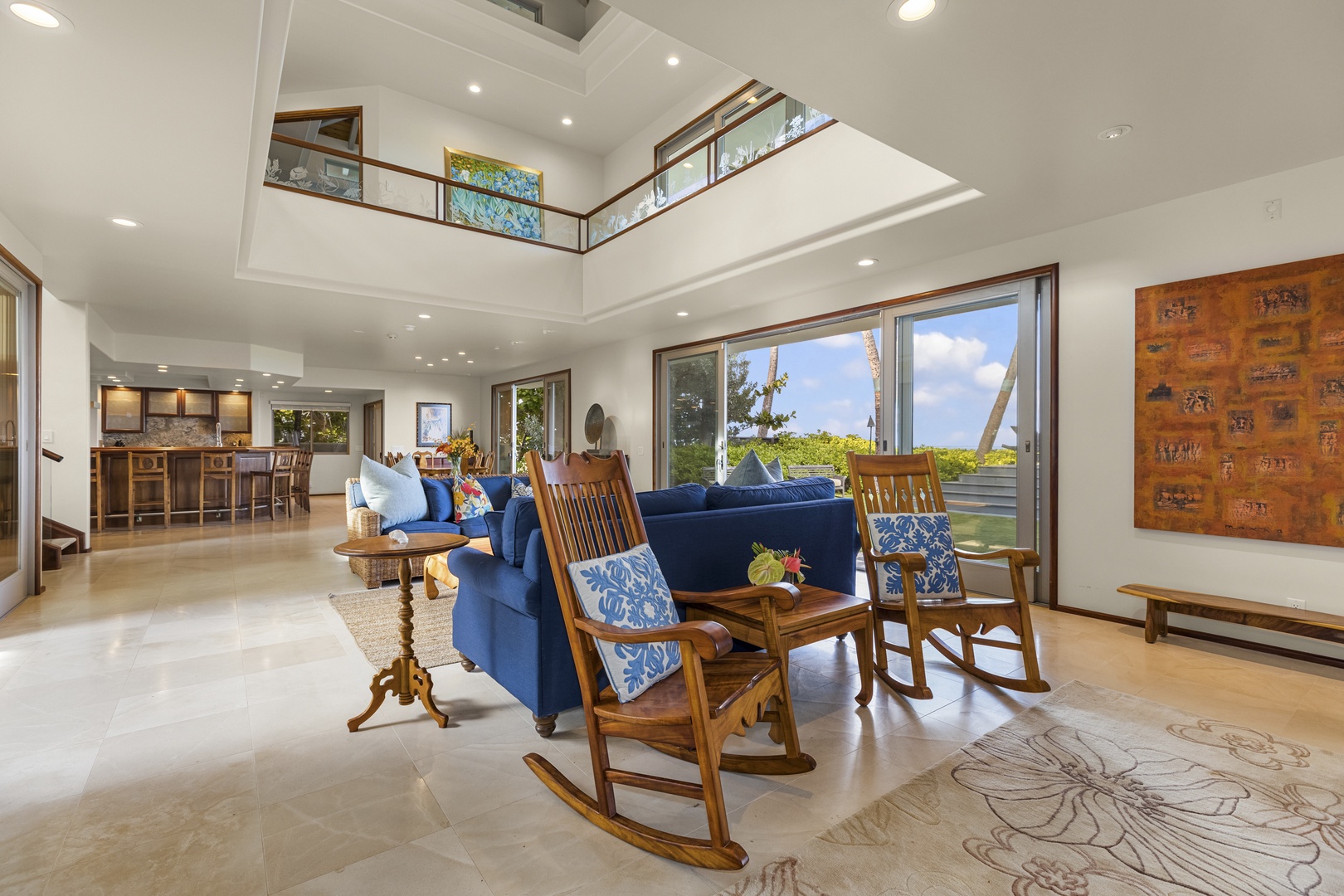 Kailua Vacation Rentals, Mokulua Sunrise - Peace and serenity awaits here with a private Koi pond, viewable from the main living area