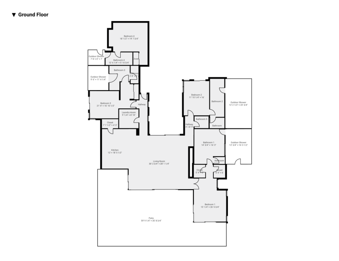 Kailua Kona Vacation Rentals, 4BD Kulanakauhale (3558) Estate Home at Four Seasons Resort at Hualalai - Floor Plan